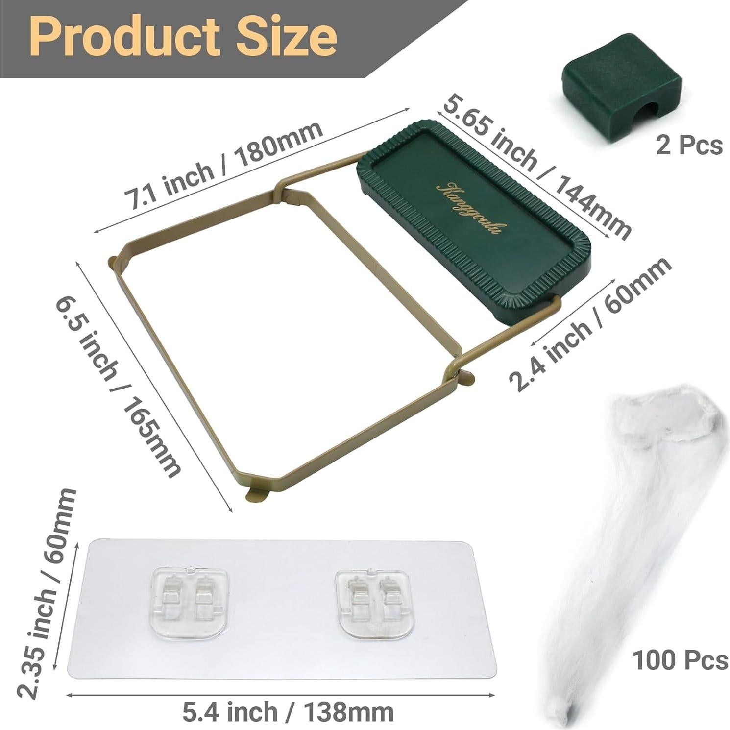 Colador de Esquina para Fregadero HARSKIYER con 100 Bolsas Desechables