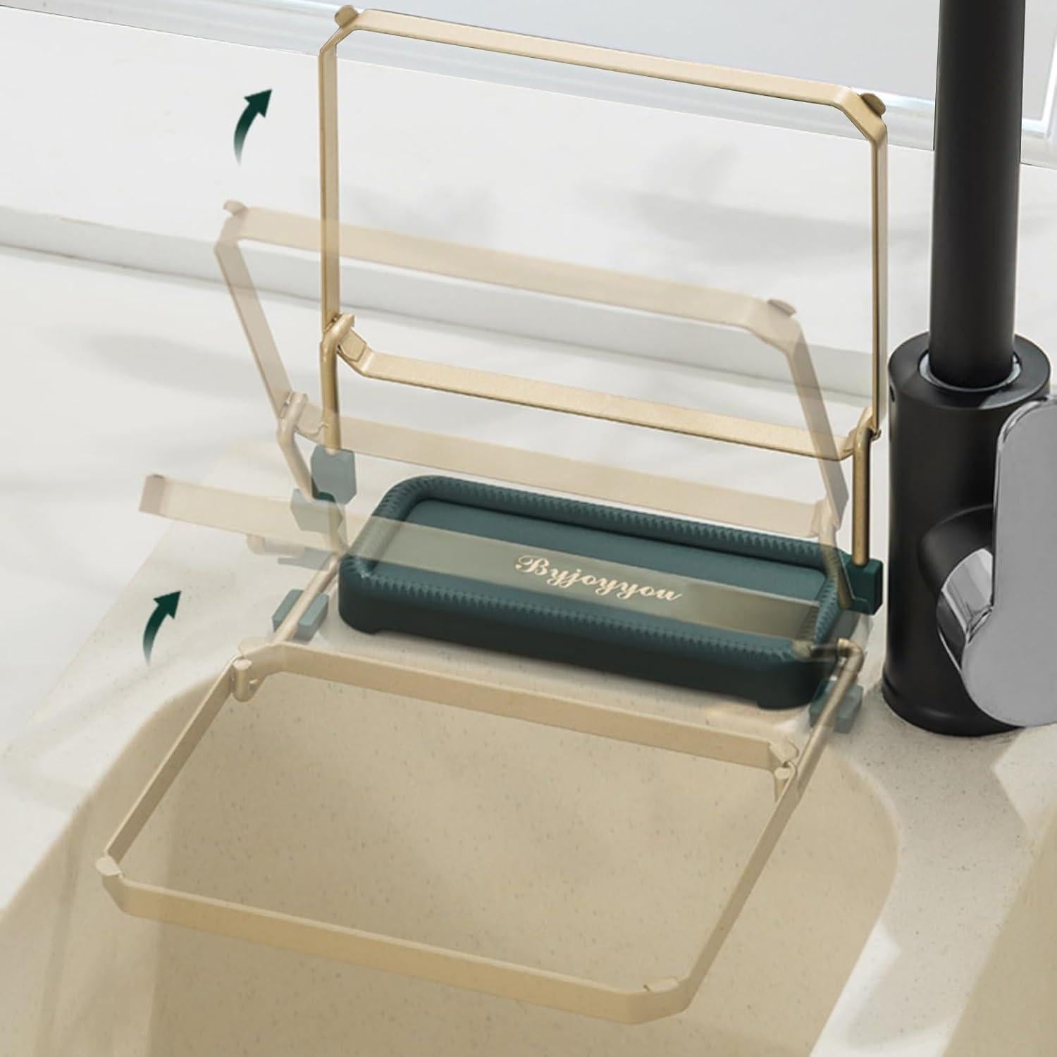 Colador de Esquina para Fregadero HARSKIYER con 100 Bolsas Desechables