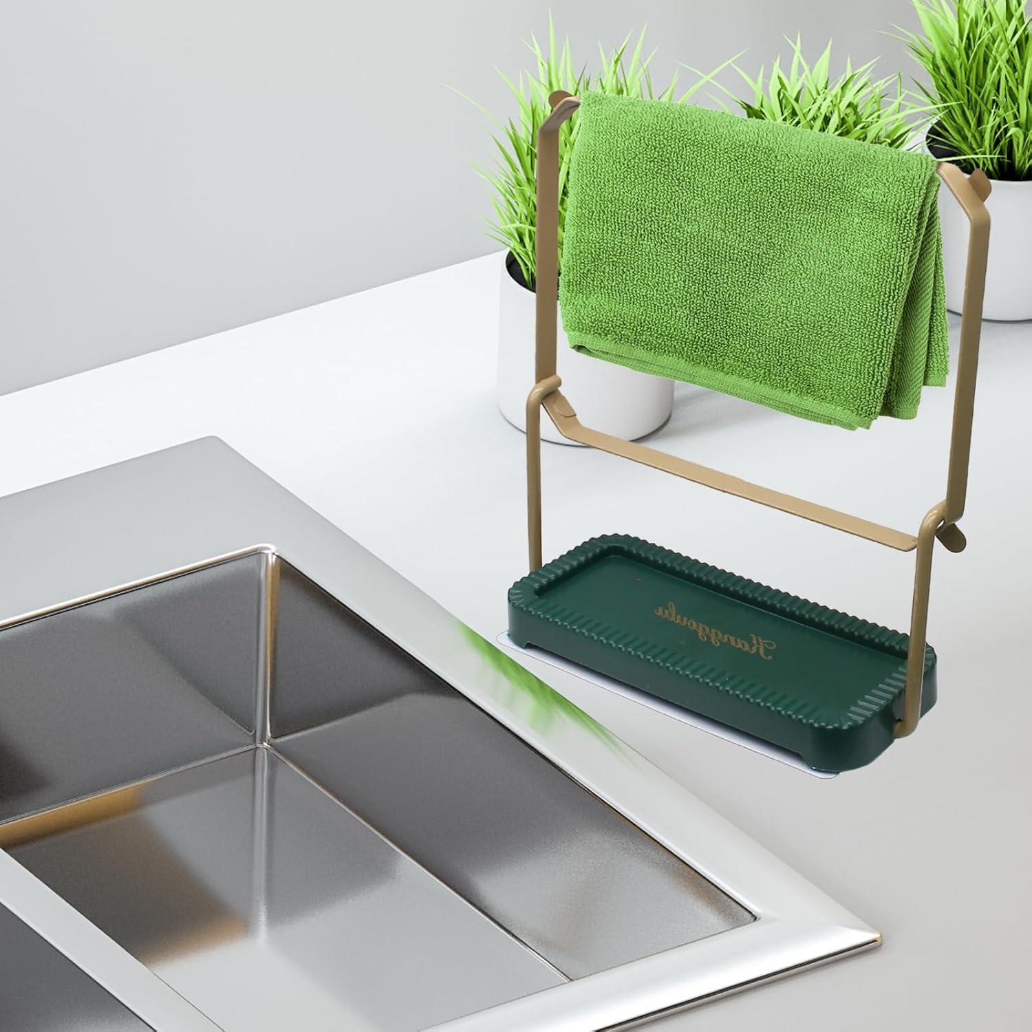 Colador de Esquina para Fregadero HARSKIYER con 100 Bolsas Desechables