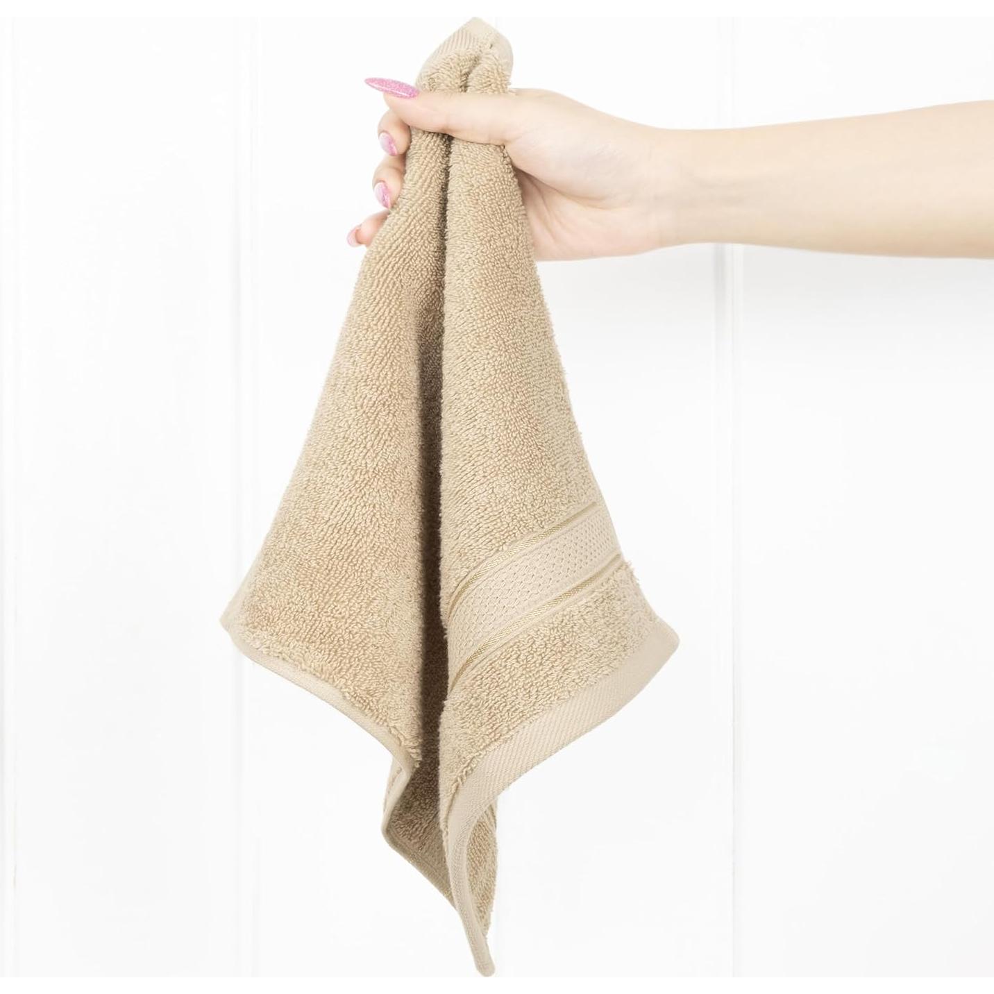 Conjunto de Toallas de Mano American Soft Linen 4 Piezas 600 GSM