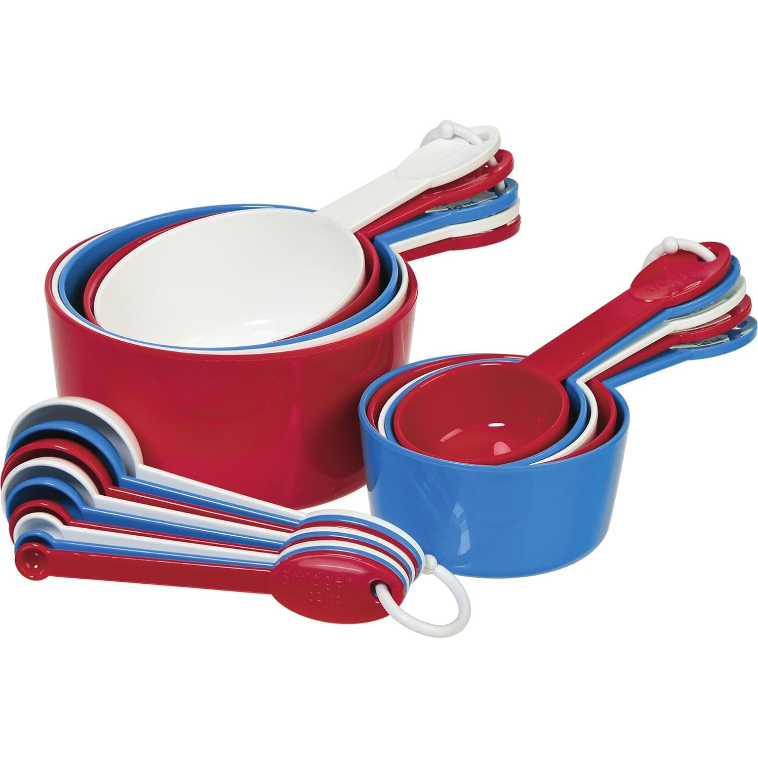 Juego de Medición 19 Piezas PrepWorks - Tazas y Cucharas de Plástico