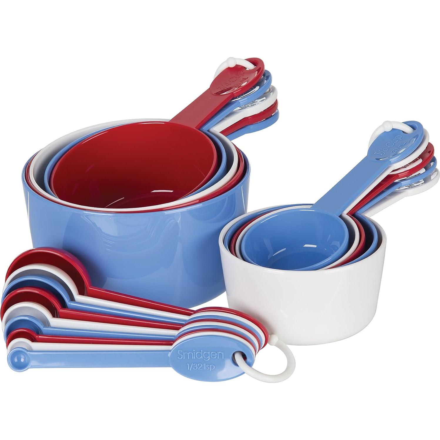 Juego de Medición 19 Piezas PrepWorks - Tazas y Cucharas de Plástico