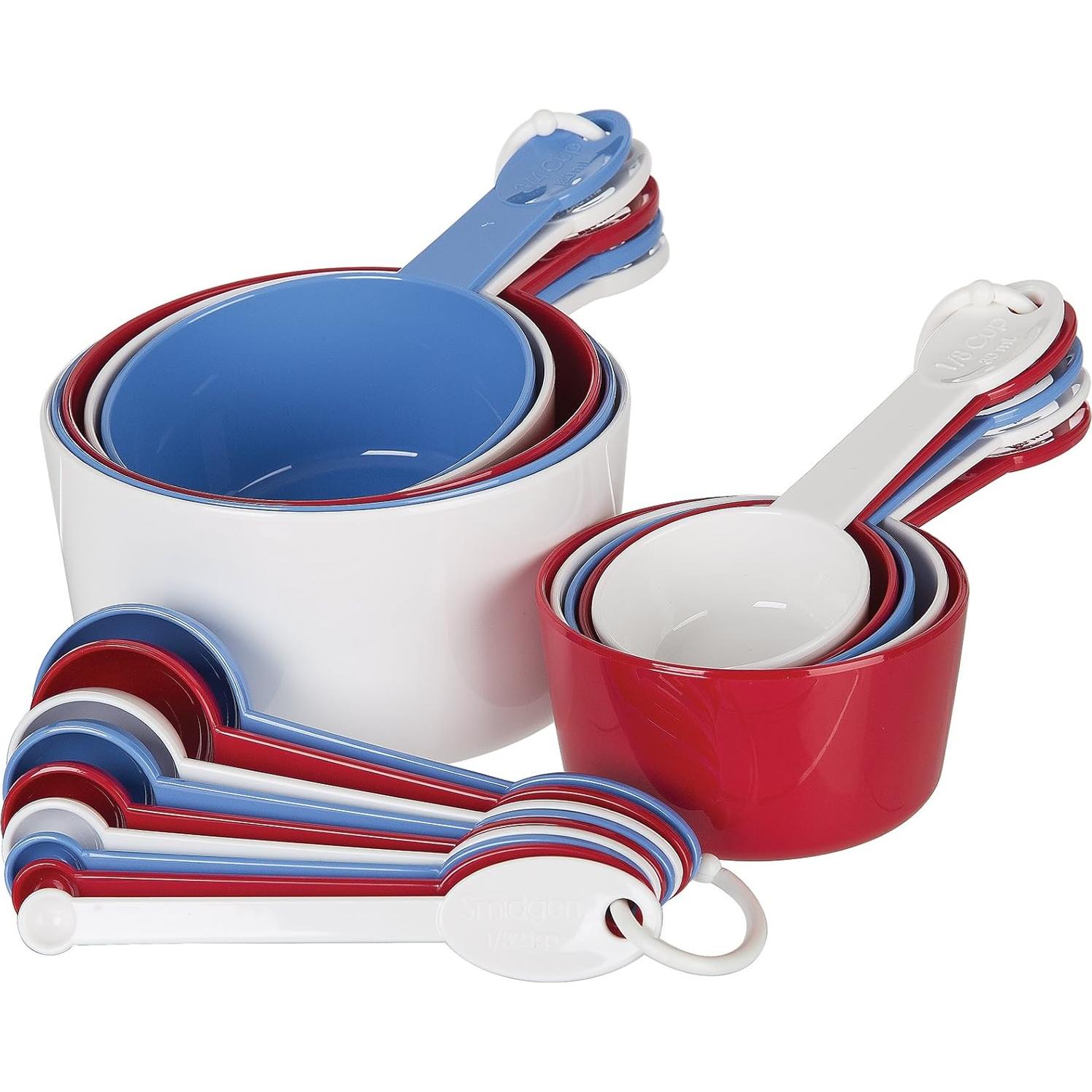 Juego de Medición 19 Piezas PrepWorks - Tazas y Cucharas de Plástico