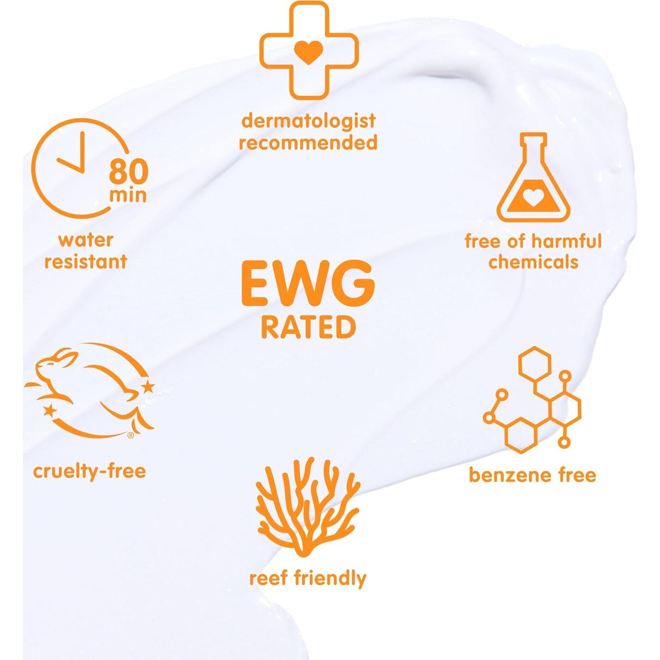 Thinkkids Safe Mineral Sunscreen SPF 50+, 3 Fl Oz, Natural, Water Resistant Reef Safe Sunscreen for Children, Broad Spectrum UVA/UVB Sun Screen