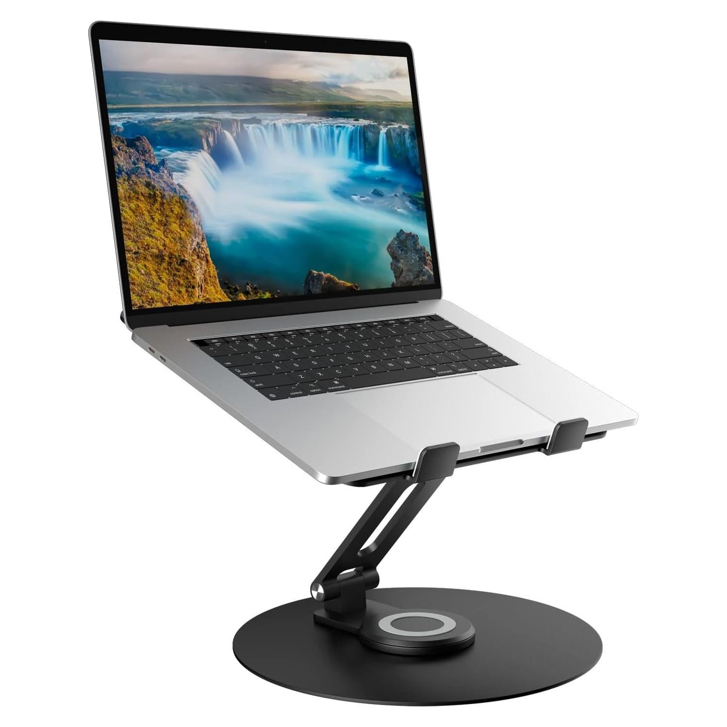 Soporte Giratorio para Laptop Epherie Ajustable 360° Negro