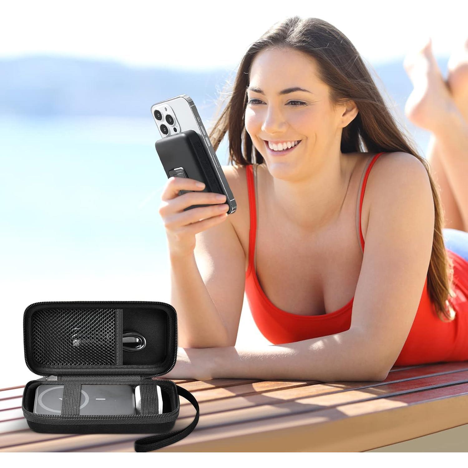 Funda para Banco de Poder Anker 633/622/621 Negra - 18x9cm