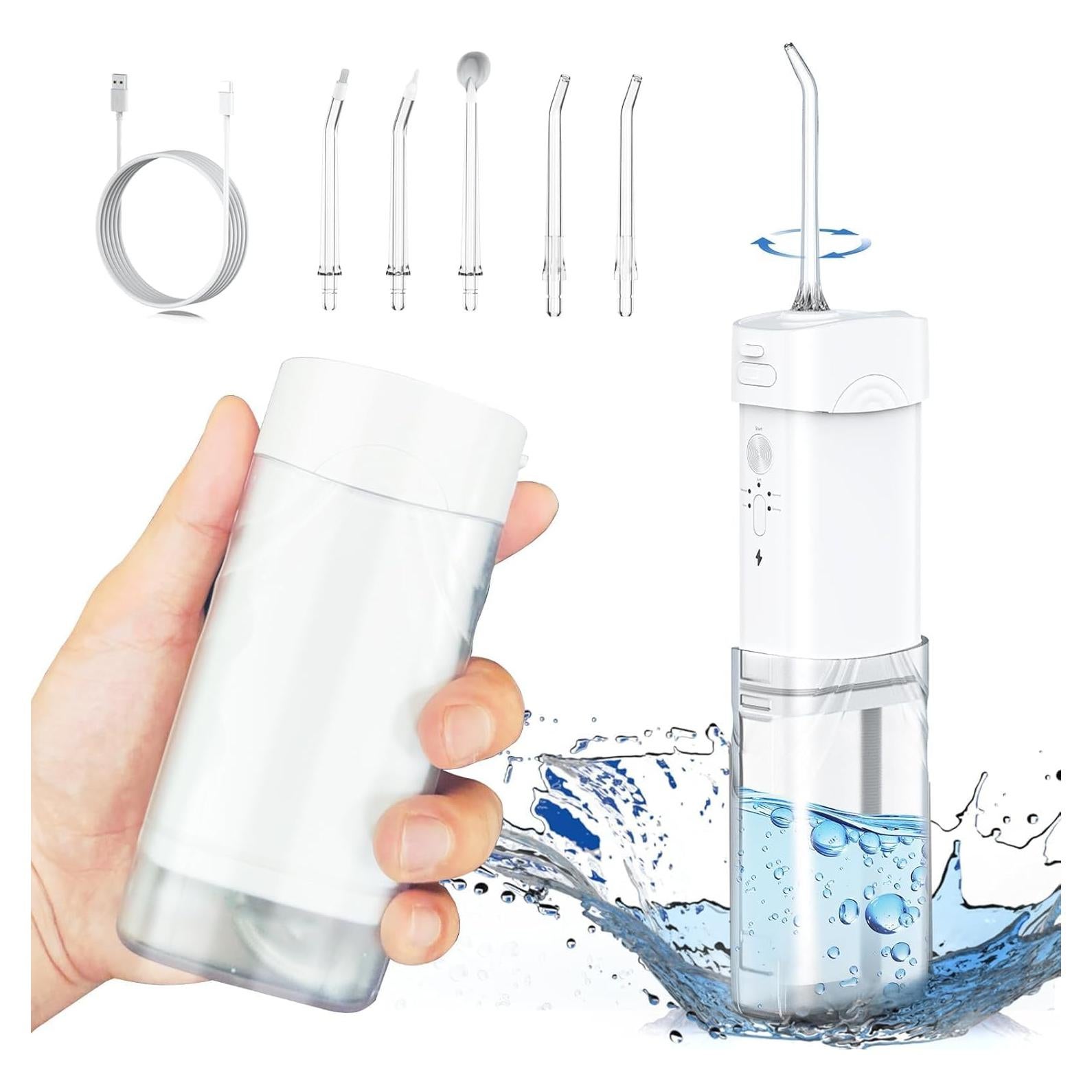 Irrigador bucal portátil Becoolpet ms16 5 modos IPX7 200ml