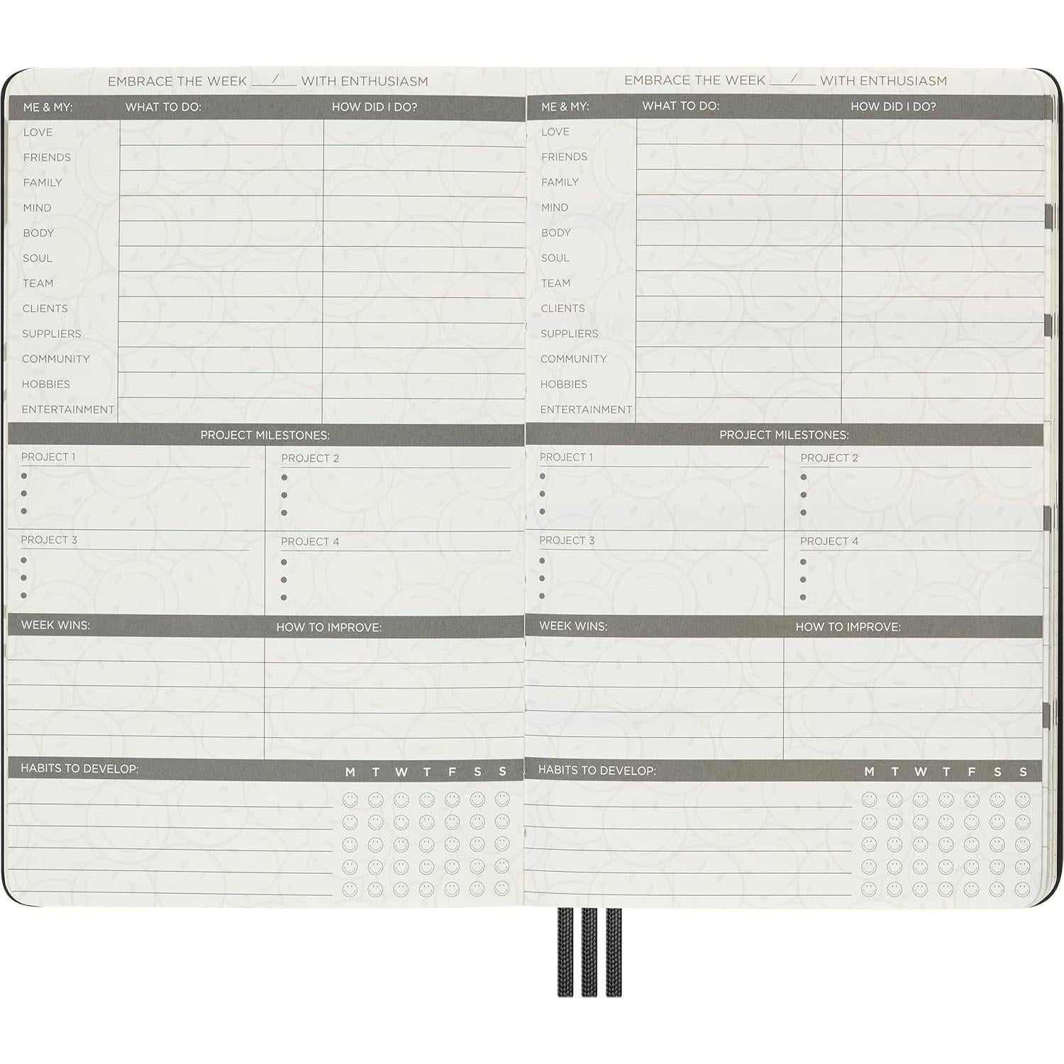 Planificador de Positividad Moleskine Edición Limitada Grande