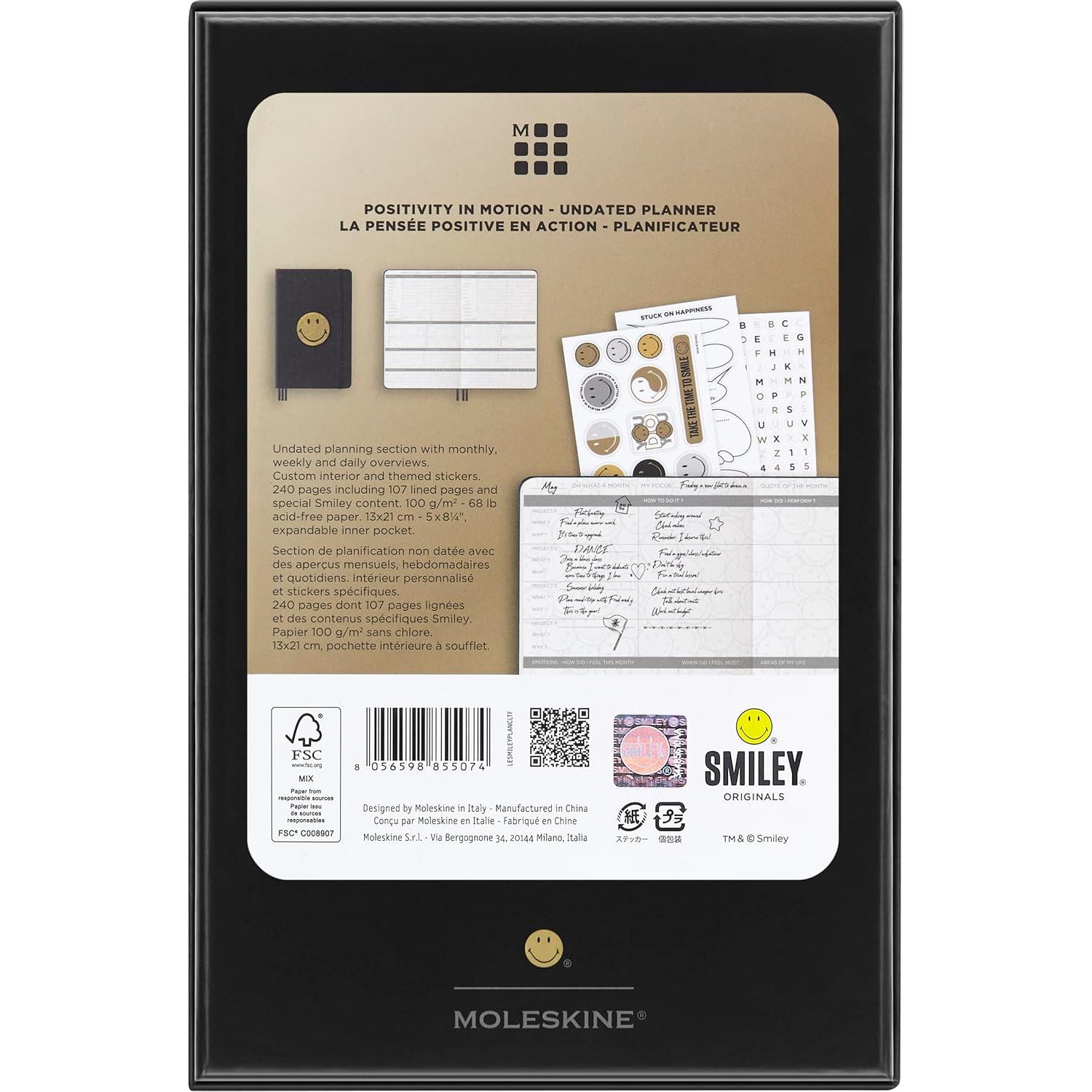 Planificador de Positividad Moleskine Edición Limitada Grande