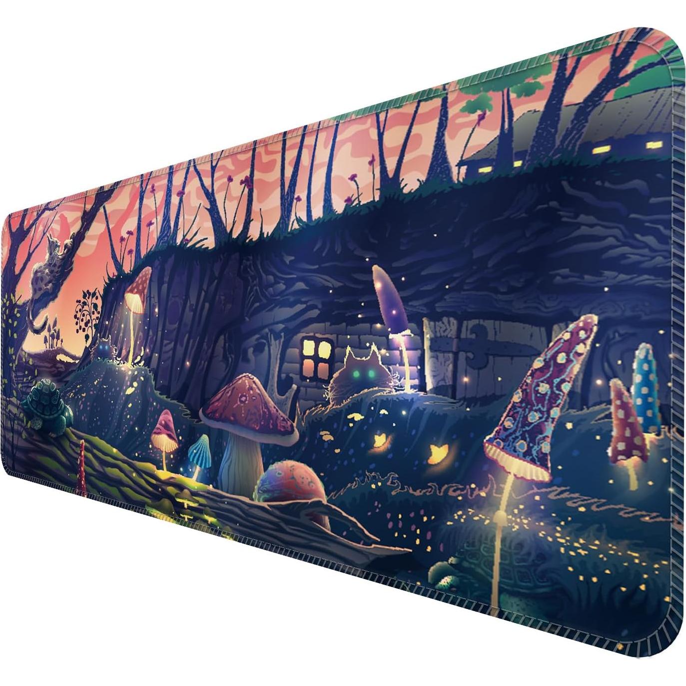 Alfombrilla de Ratón Grande NEZGUEE Parque Animal 800x300mm