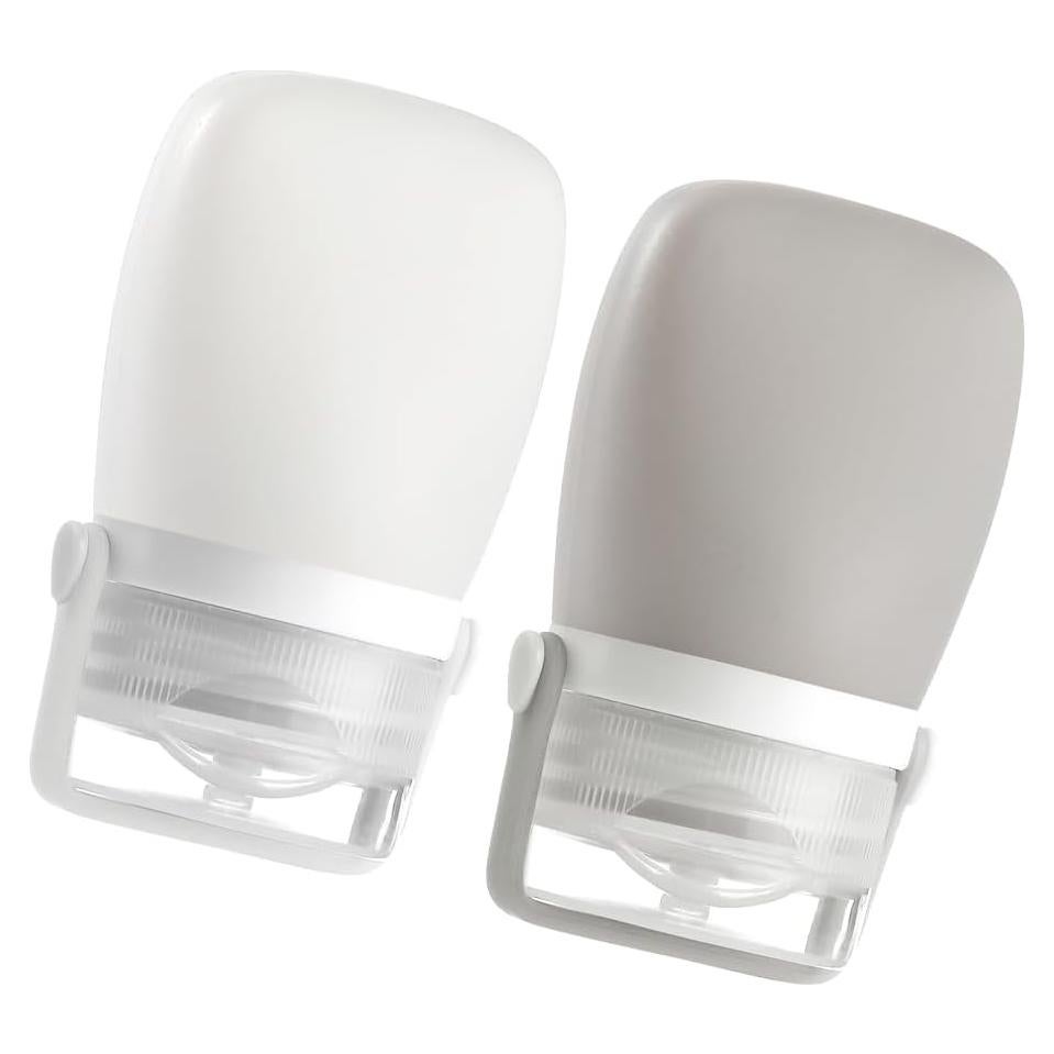 Botellas de Silicona de Viaje RONRONS 38ml A Prueba de Fugas