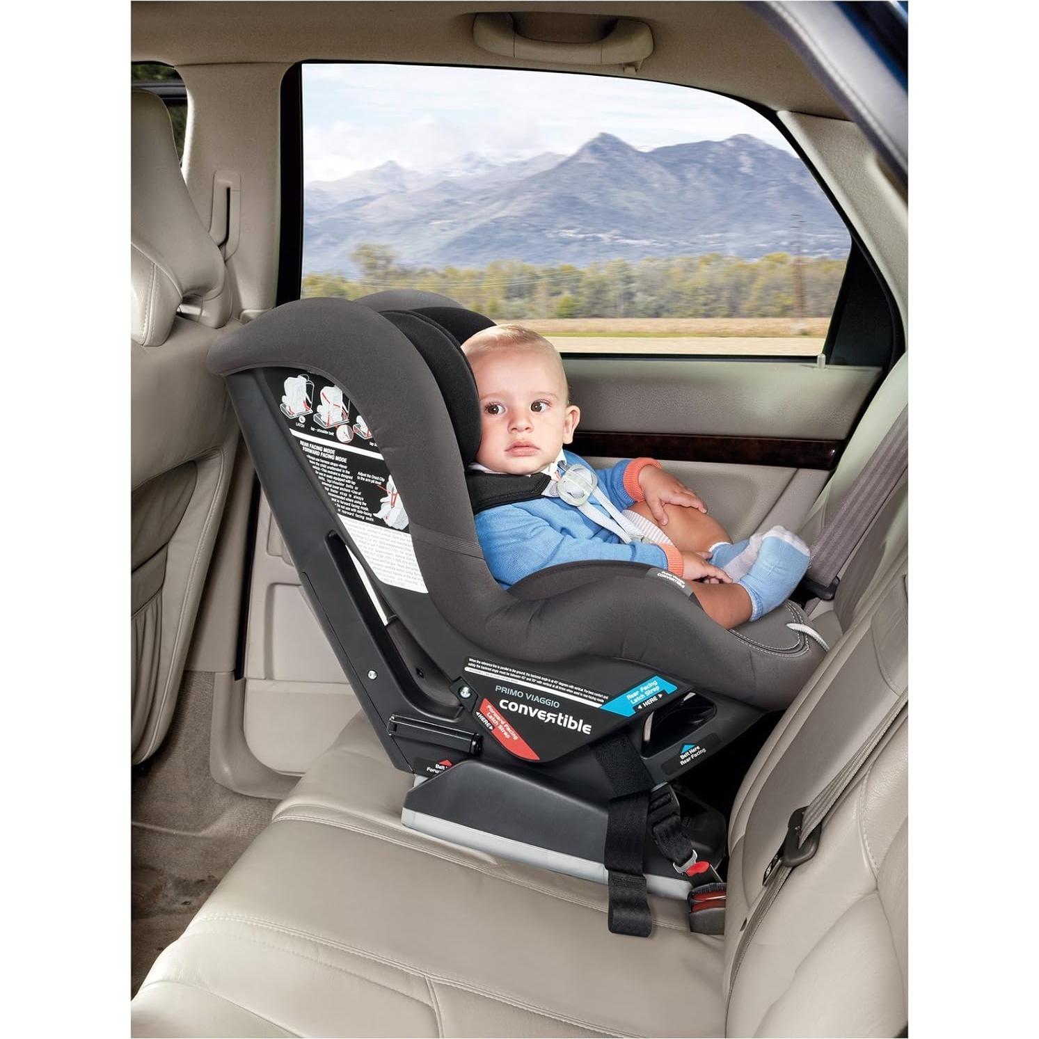 Asiento de Auto Peg Perego Primo Viaggio Convertible Gris - 2 a 30 kg