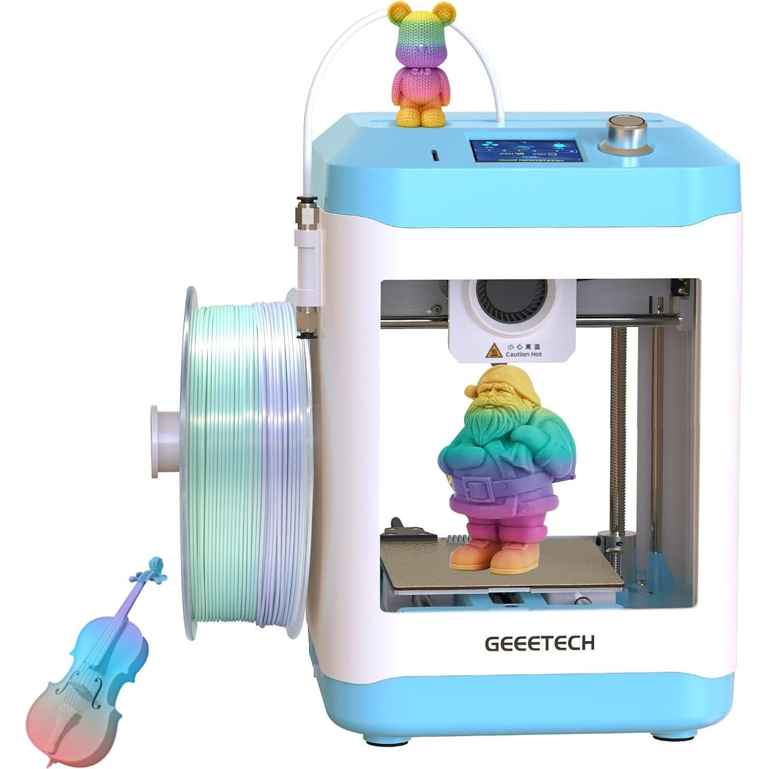 Impresora 3D Mini Geeetech M1 para Niños y Principiantes