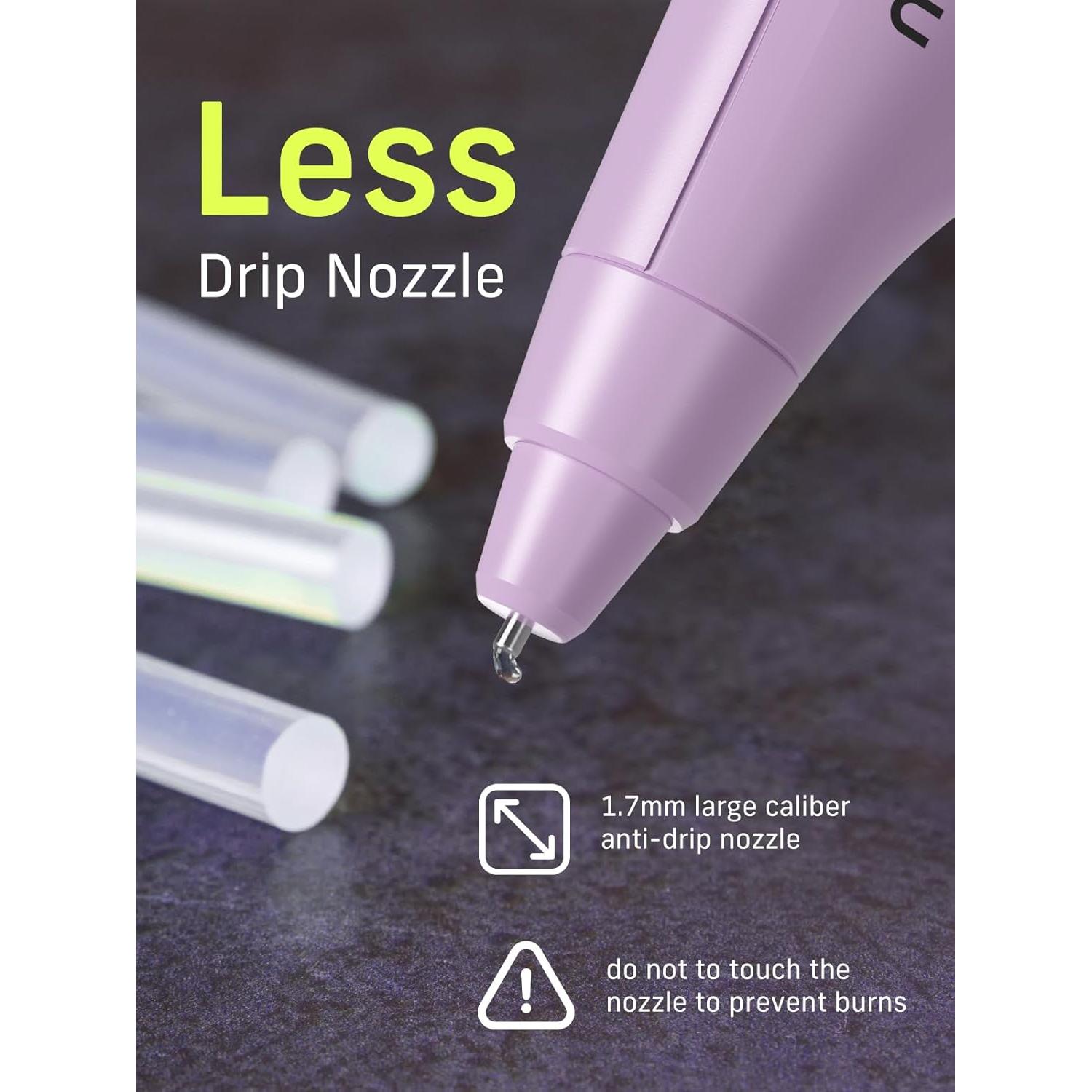 Pistola de Pegamento Caliente Inalámbrica Narbell Mini Rosa