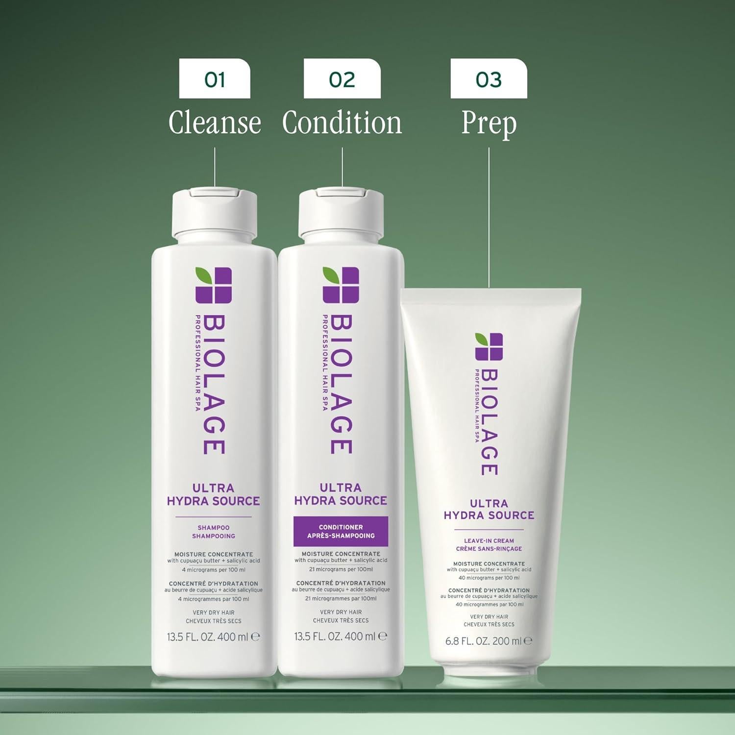 Champú Biolage Matrix Ultra Hydra Source 400 ml - Hidratación Profunda