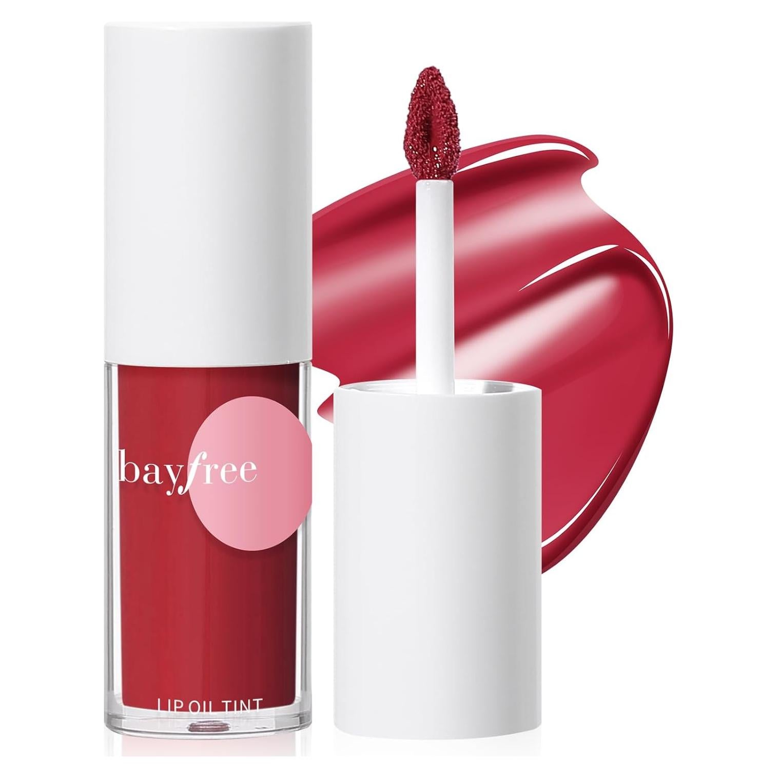 Aceite Labial Hidratante Bayfree 4.4 ml Color Rosa Caliente