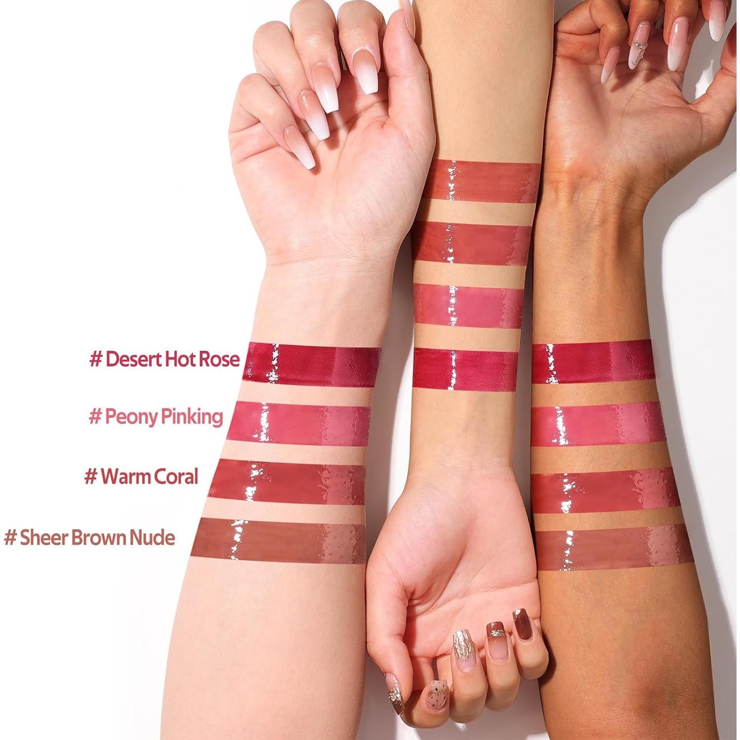 Aceite Labial Hidratante Bayfree 4.4 ml Color Rosa Caliente