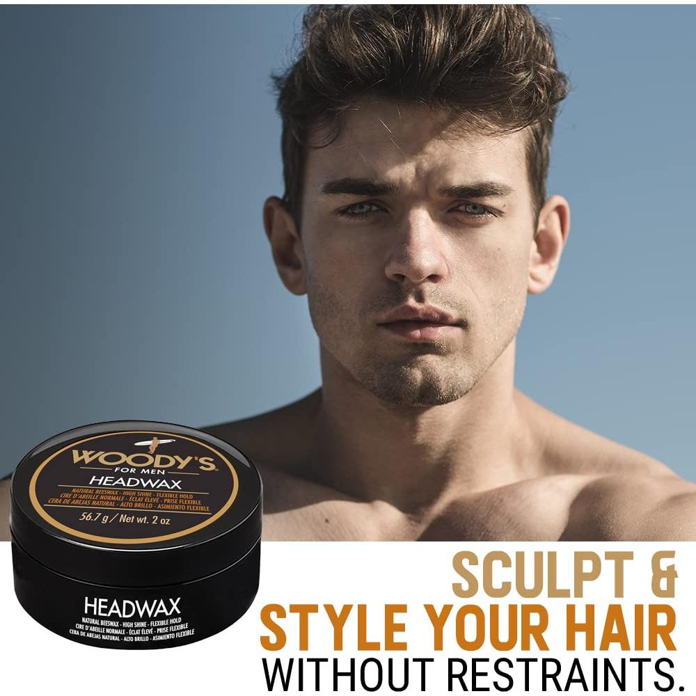 Pomada Woody's Headwax para Hombres 56.7 g - Fijación Flexible
