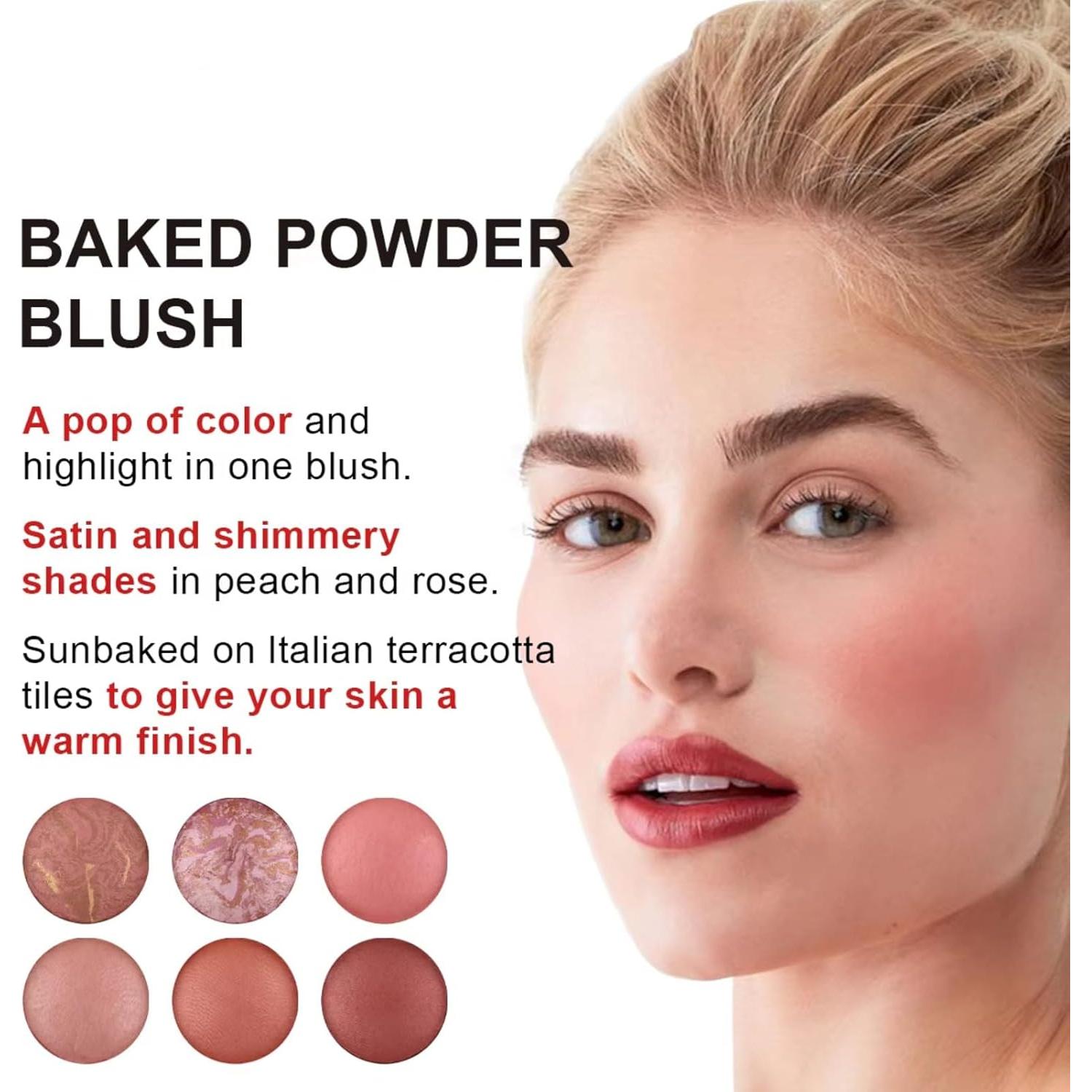 Rubor Horneado Corlo 9g - Acabado Satinado Brillante