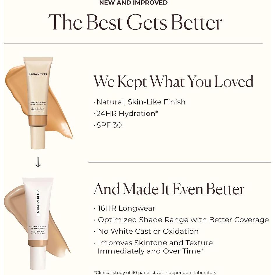 Hidratante Tinteado Laura Mercier SPF 30 14g Mini - 0N Seda