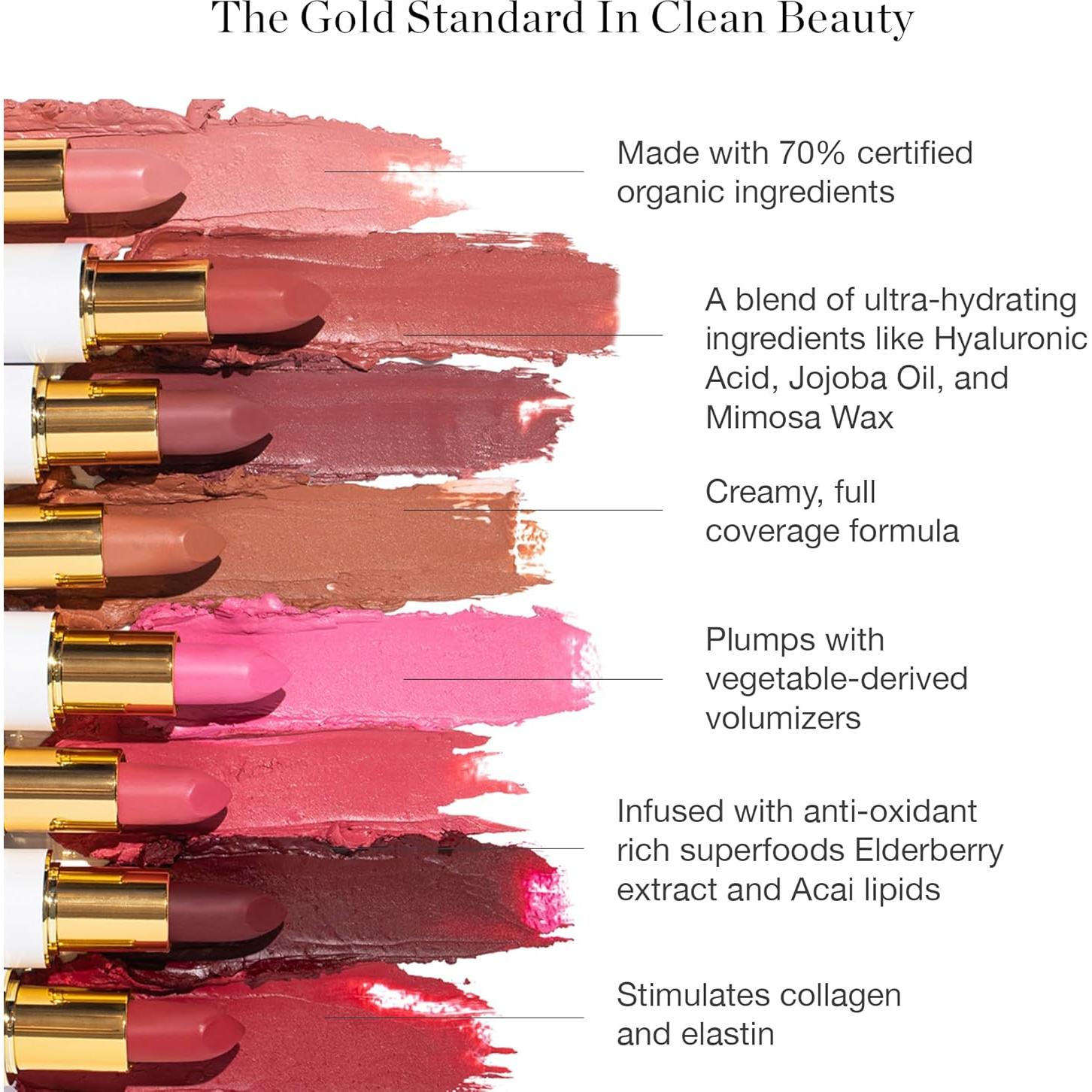 Labial Orgánico Ogee Sculpted Full Bloom Amnesia 28g