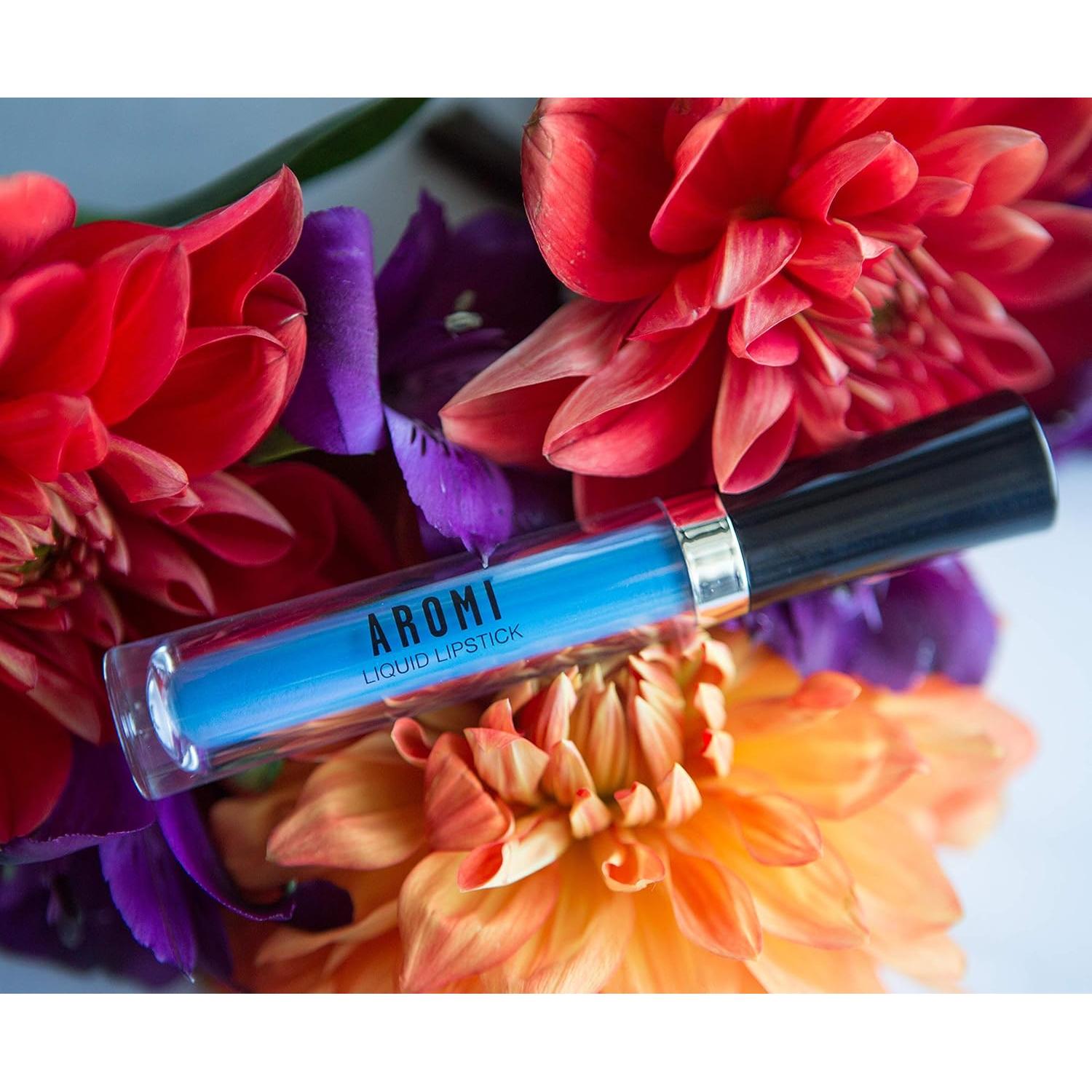 Pintalabios Líquido Mate Aromi Azul Cielo Vegano 40.8g