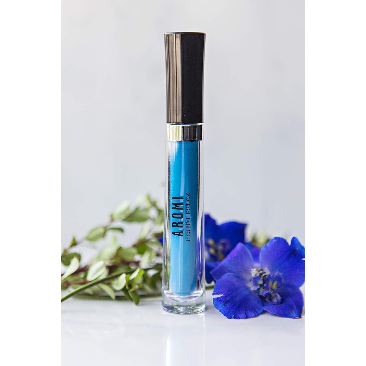 Pintalabios Líquido Mate Aromi Azul Cielo Vegano 40.8g