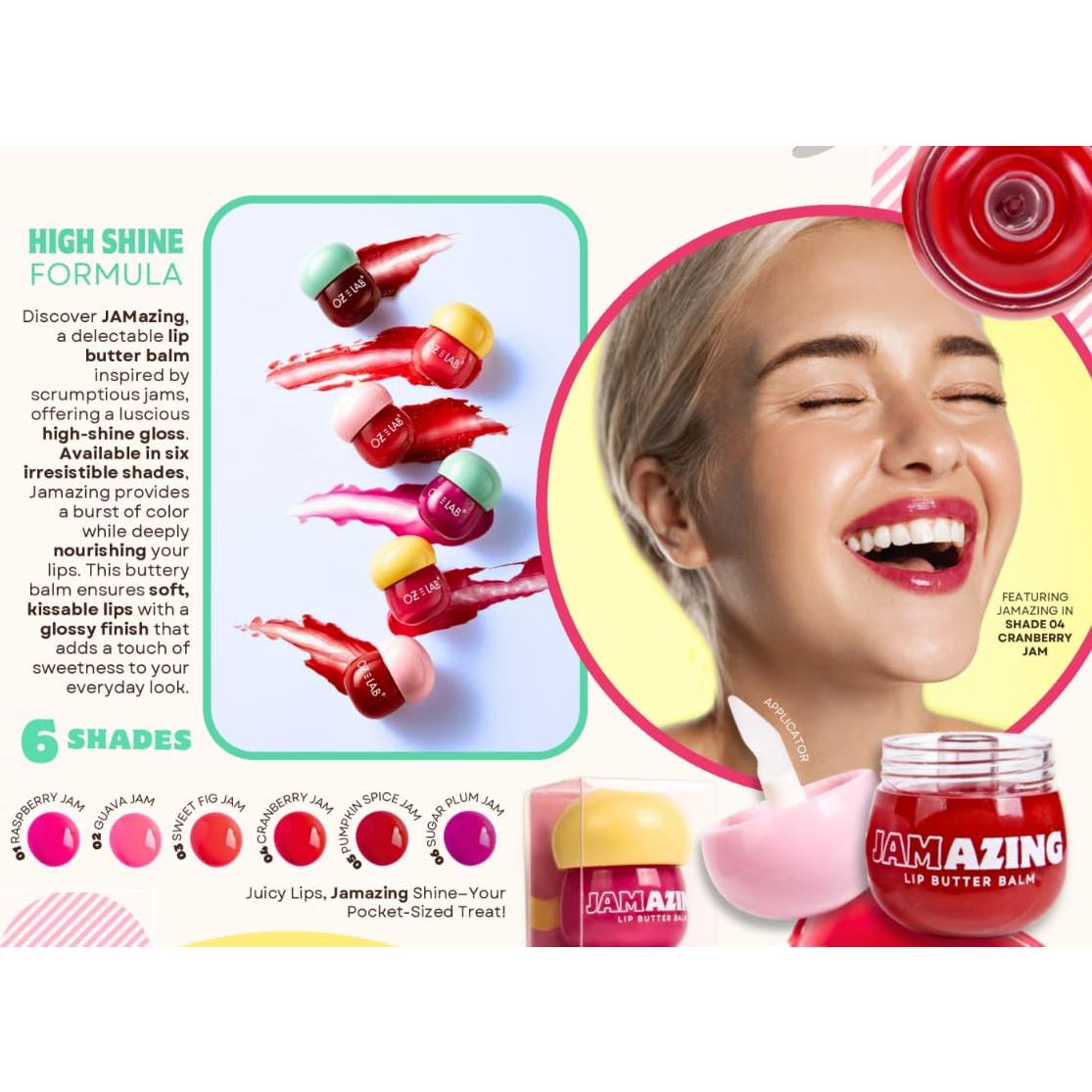 Bálsamo Labial Oz Lab Guava Jam 5.5g Hidratante Vegano