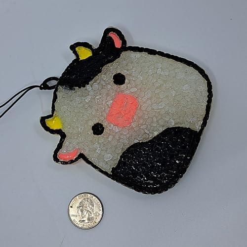 Ambientador de Auto Squish Cow Piña Coco Duradero 85g