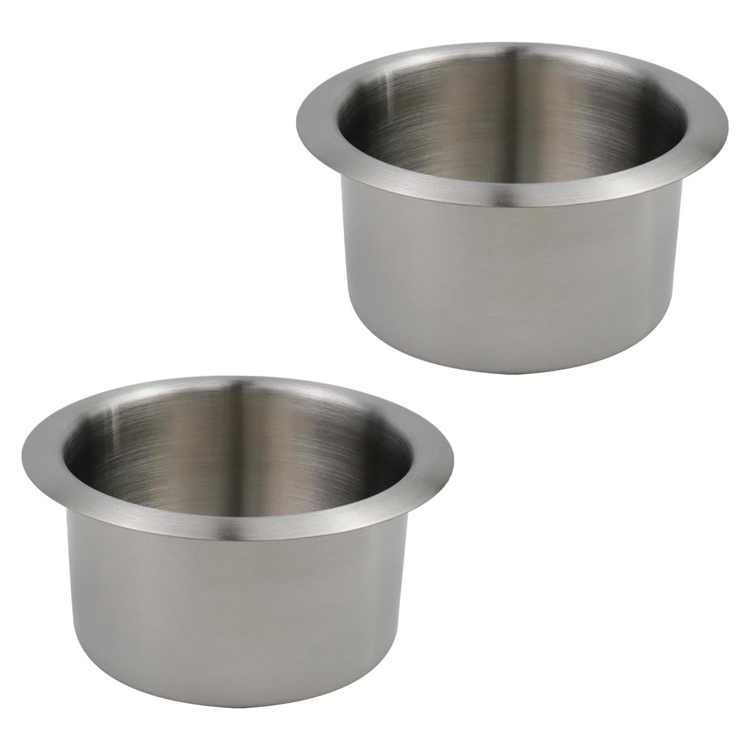 Soporte para Taza Acero Inoxidable Pastlla 2 Piezas 90mm