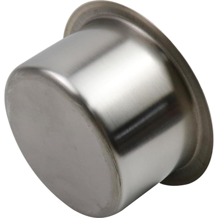 Soporte para Taza Acero Inoxidable Pastlla 2 Piezas 90mm