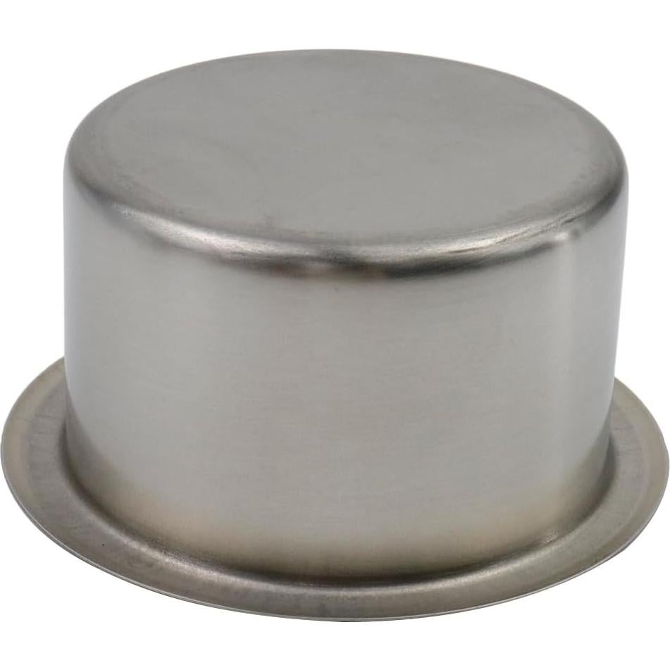 Soporte para Taza Acero Inoxidable Pastlla 2 Piezas 90mm