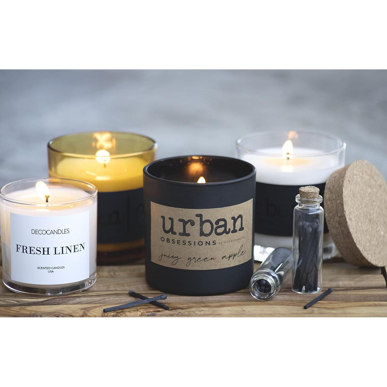 Vela Aromatizada de Soja DECOCANDLES Bergamota de Lavanda 255 g