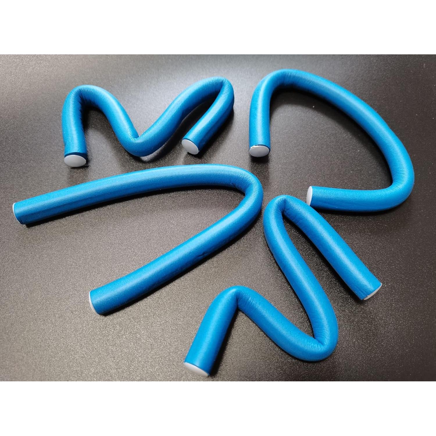 36 Varillas Flexibles para Rizar Cabello Wayyoo - Azul