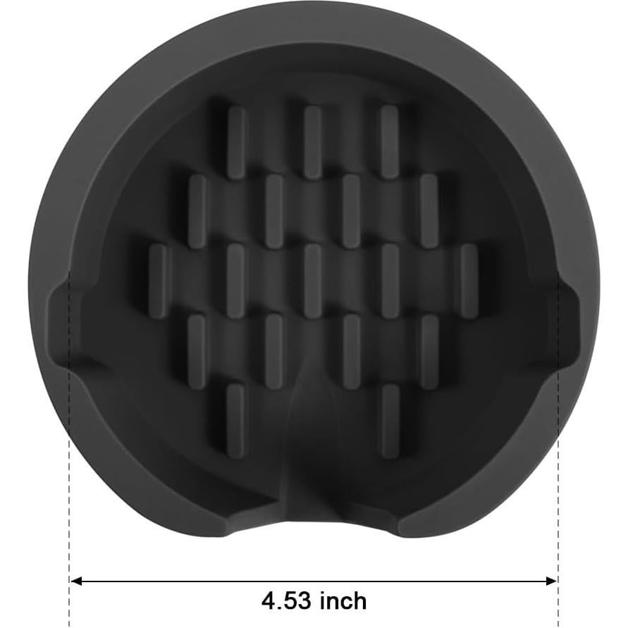 Soporte de Esponja de Silicona LucyPhy 2PCS Negro para Fregadero