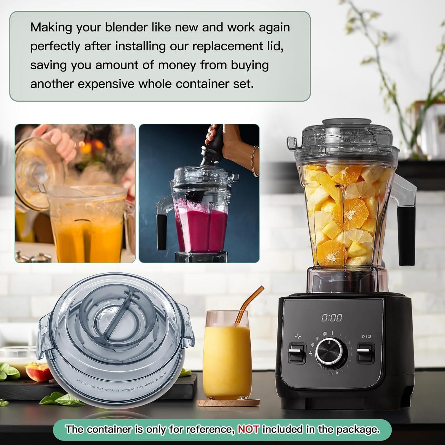 Tapa de Reemplazo WSEYU para Vitamix Ascent 48 oz Libre BPA