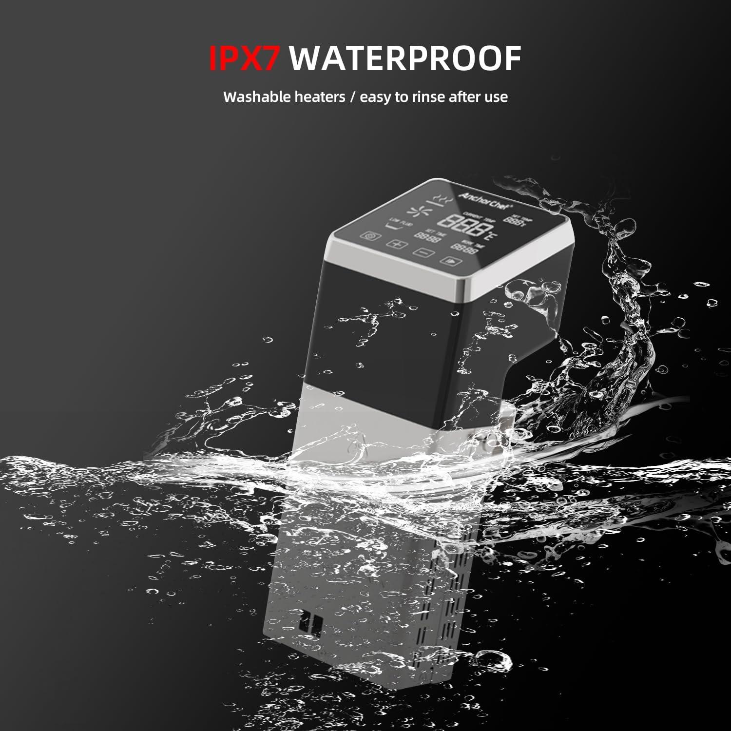 Circulador de Inmersión Sous Vide AnchorChef PRO1600S 1400W