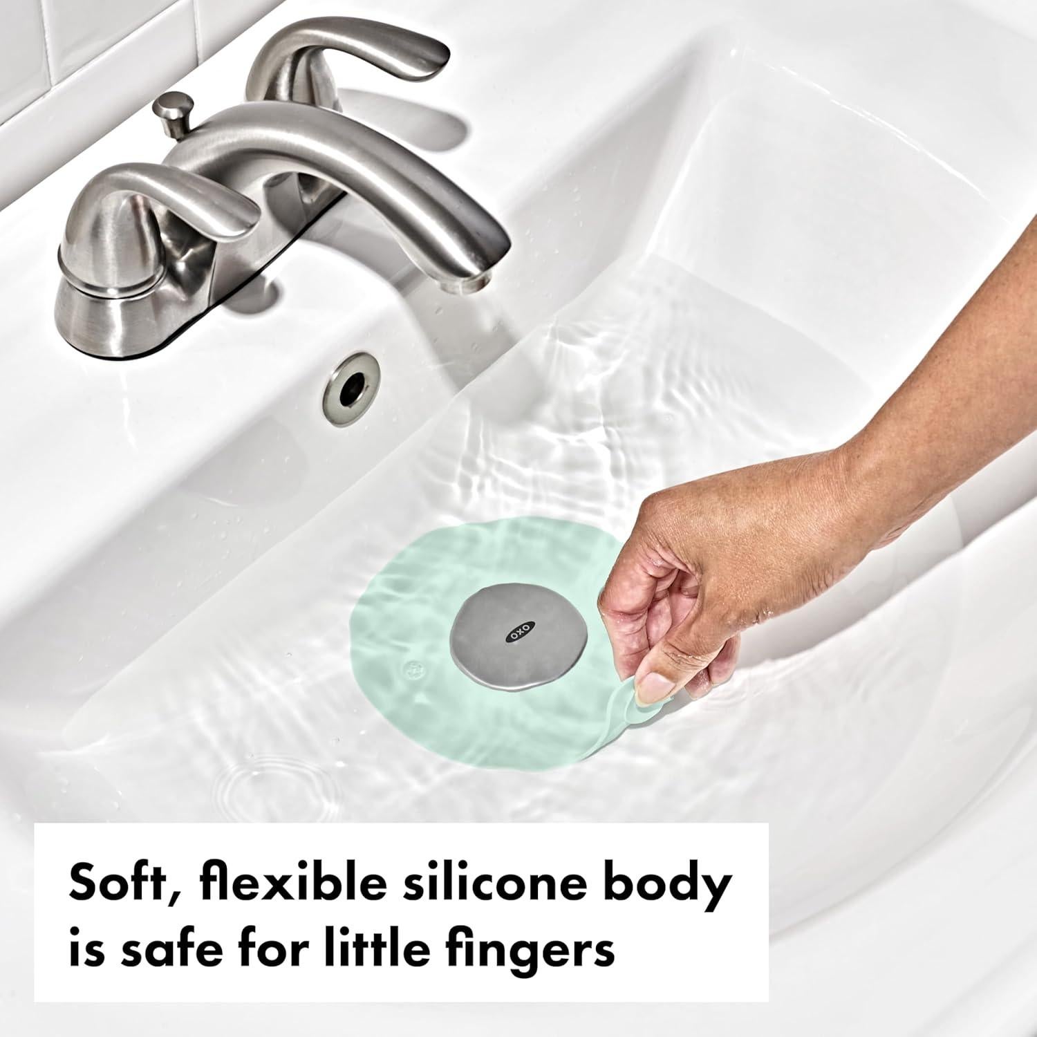 Tapón para Bañera OXO Tot Opal - Silicona Flexible