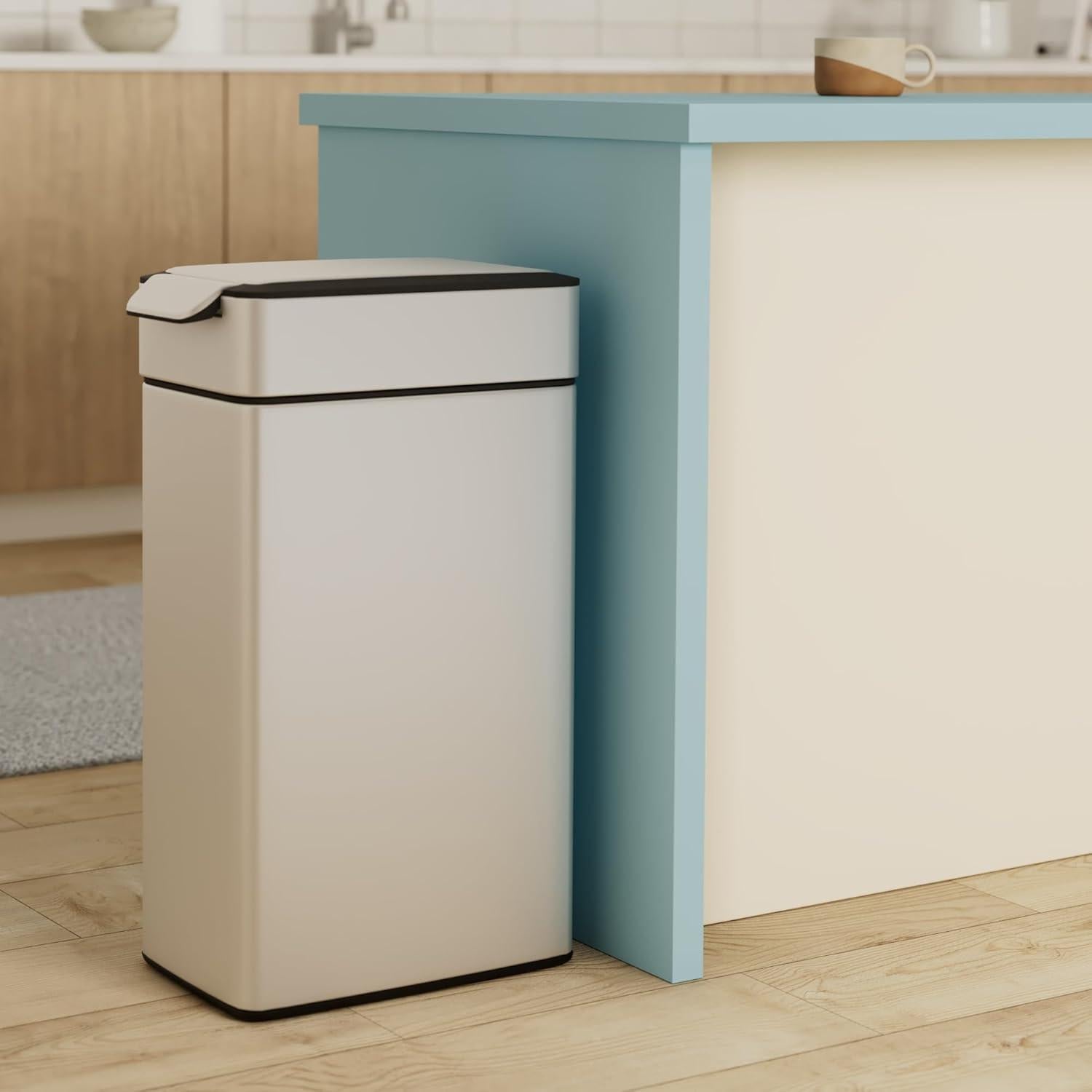 Bote de Basura Slim 40L simplehuman con Tapa Táctil Acero Inoxidable