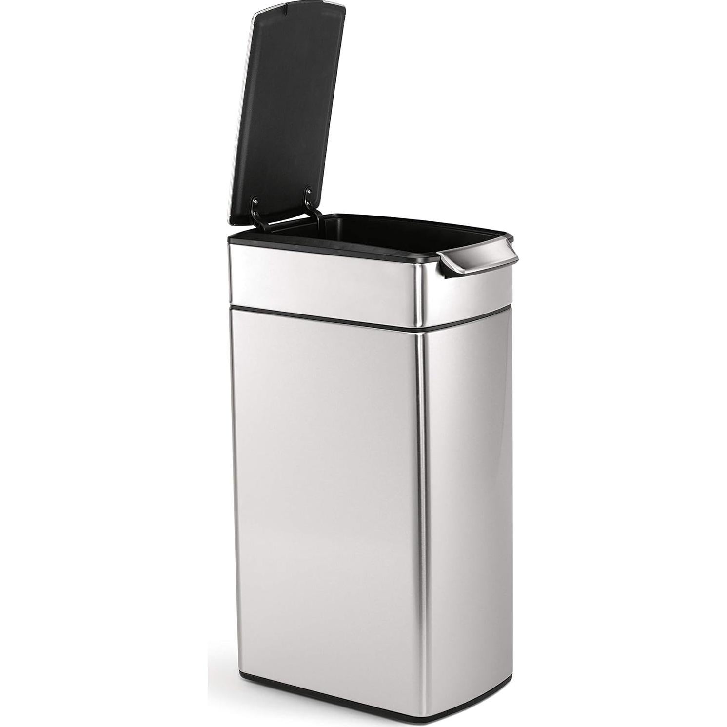 Bote de Basura Slim 40L simplehuman con Tapa Táctil Acero Inoxidable