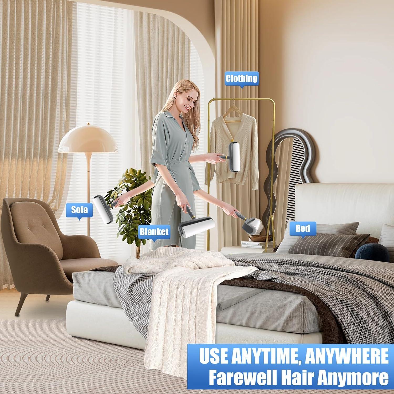 Rodillo de Pelusa COBETE 500 Hojas Extra Pegajoso 16 cm