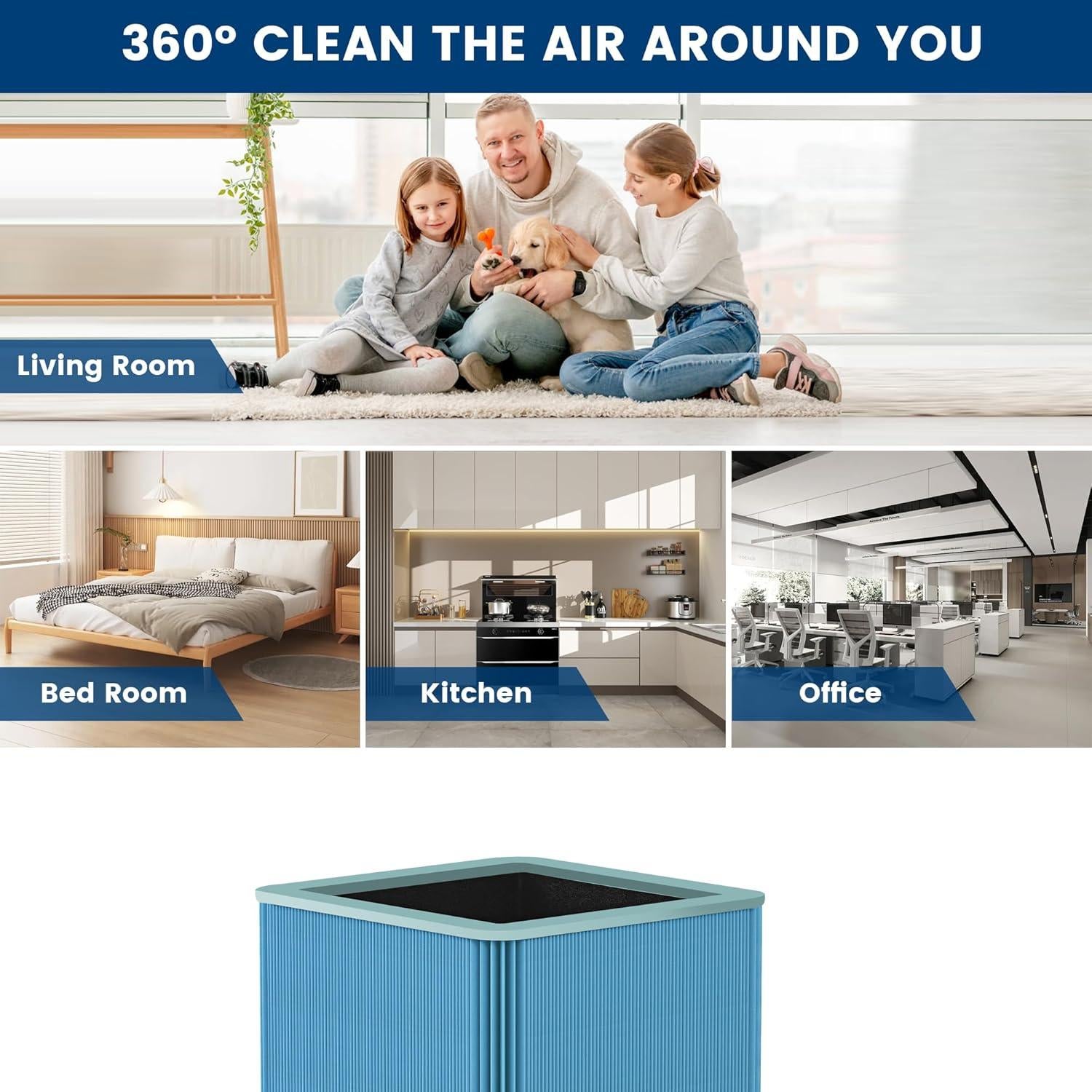 Filtro de Reemplazo XTPOINT 211+ True H13 y Carbón Activado