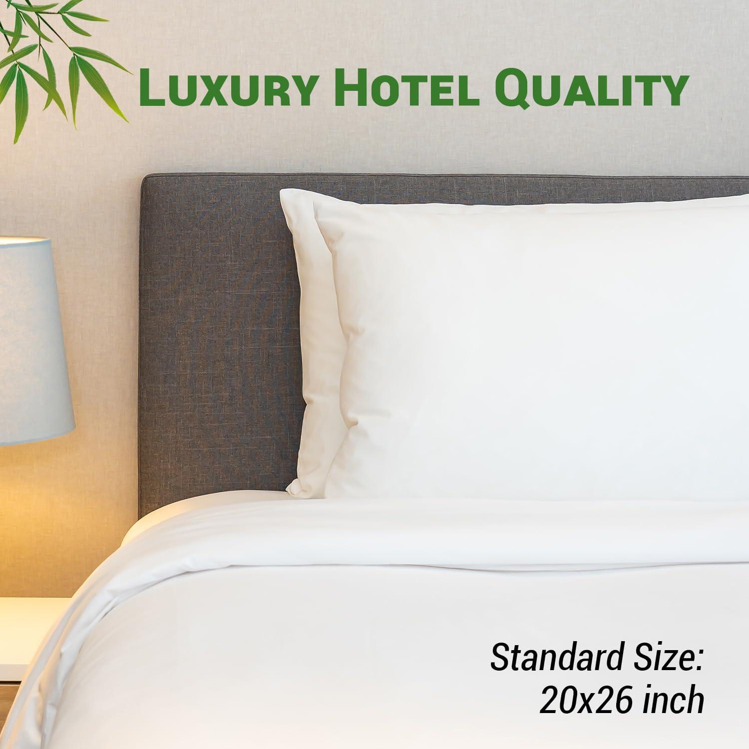 Protector de Almohada Impermeable Gogreen 2 Piezas 51x66 cm