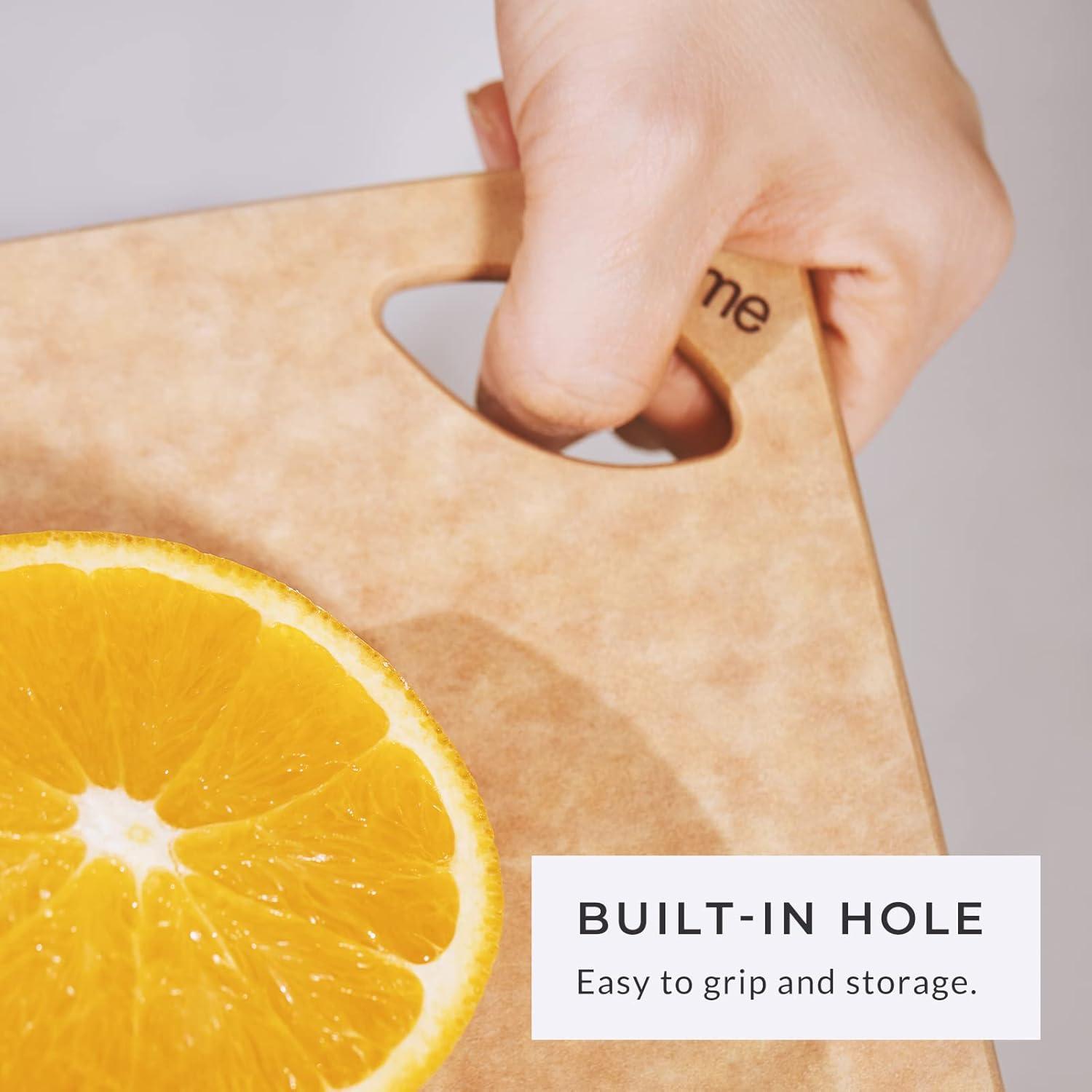 Tabla de Cortar Elihome Pequeña 12 Piezas Fibra Madera Ecológica