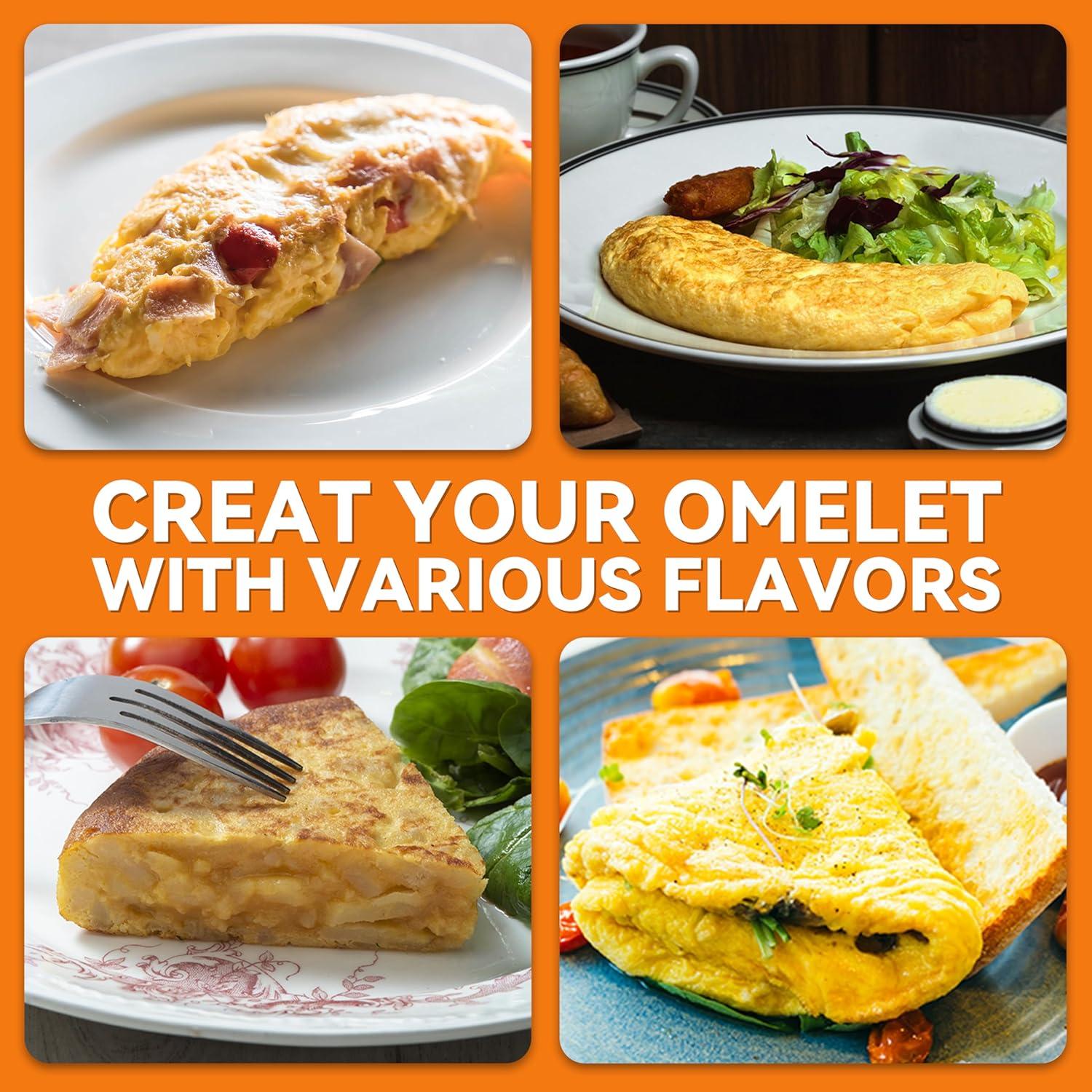 Hacedor de Omelettes Eléctrico Baker's Friend Aqua 800W