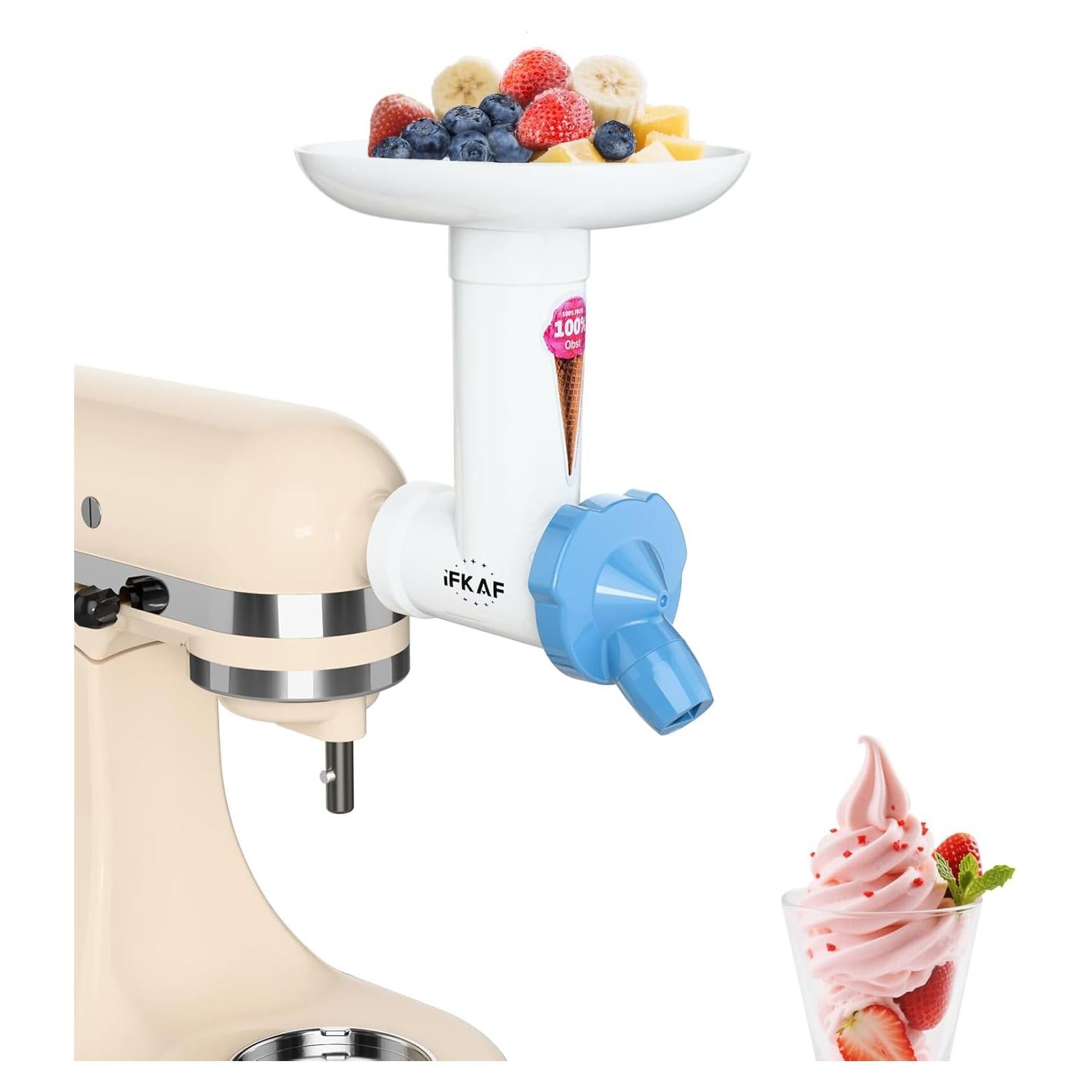 Hacedor de Helado de Frutas Congeladas IFKAF para KitchenAid