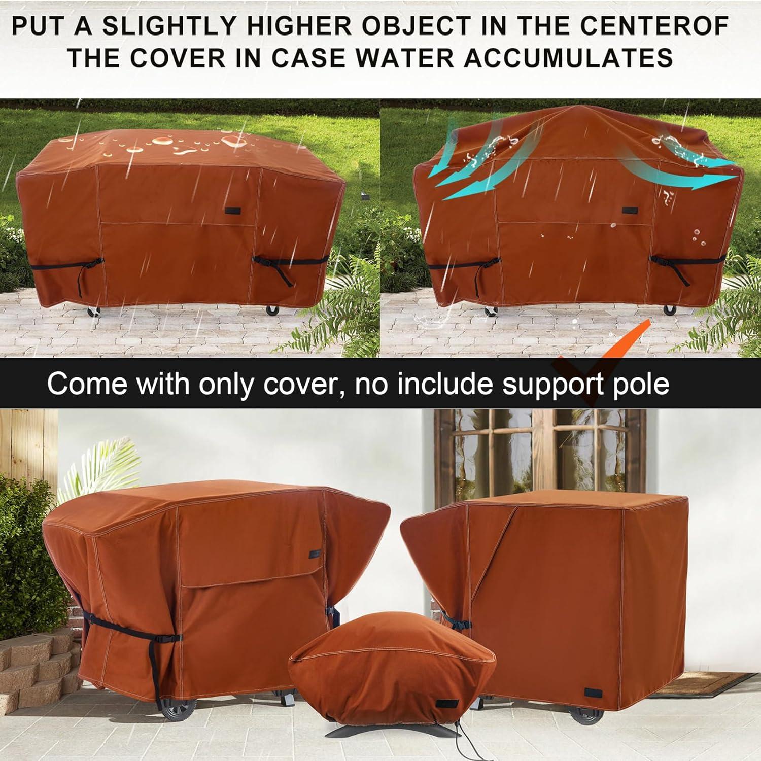 Cubierta Impermeable para Plancha NettyPro 28" Marrón