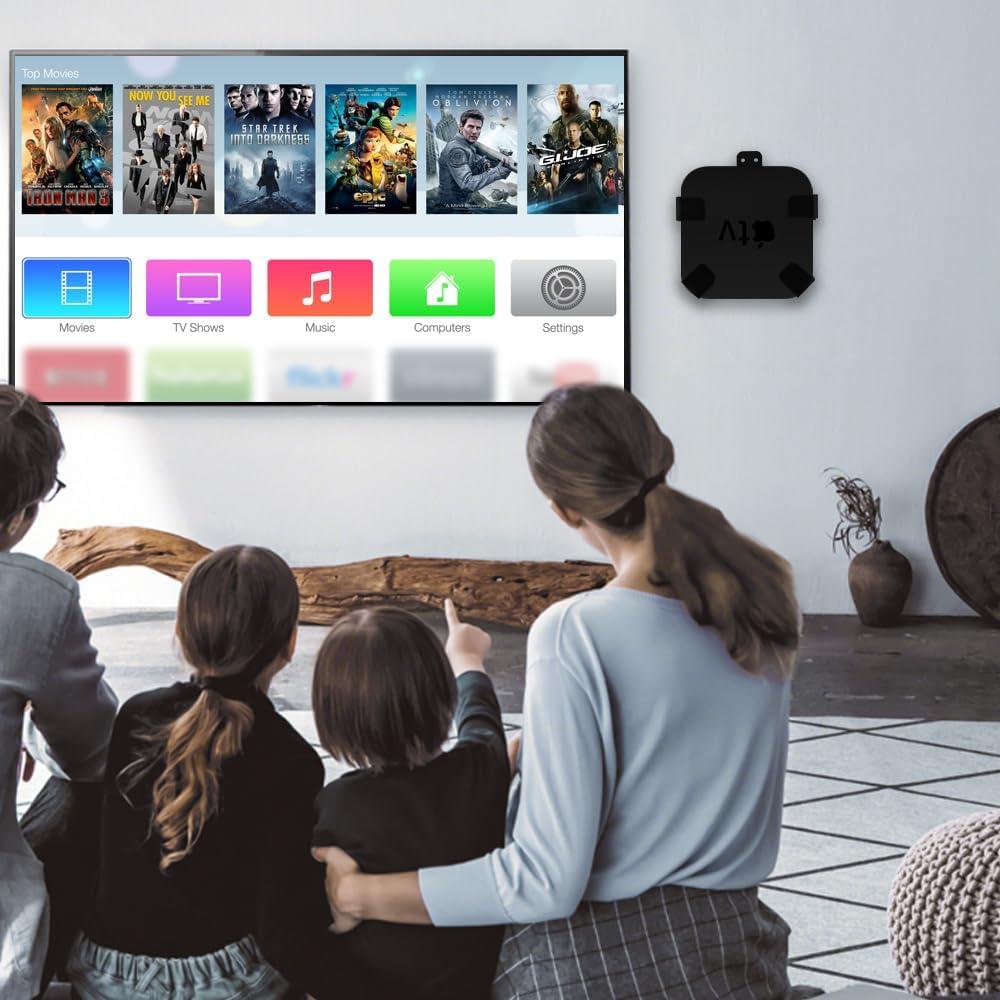 Soporte de Pared IFCASE para Apple TV 4K - Negro