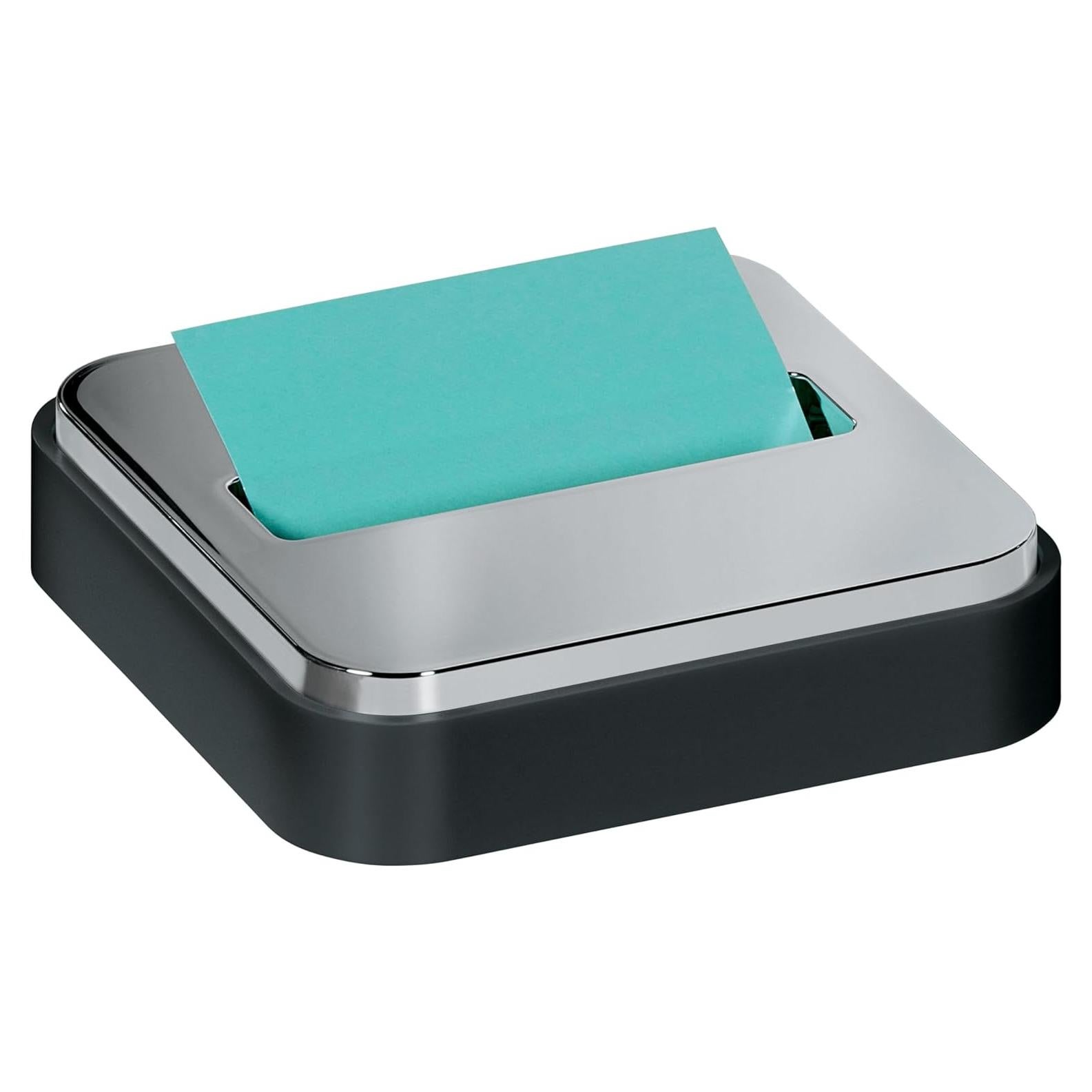 Dispensador de Notas Post-it 3M STL-330-B Negro con Notas 7.6x7.6cm