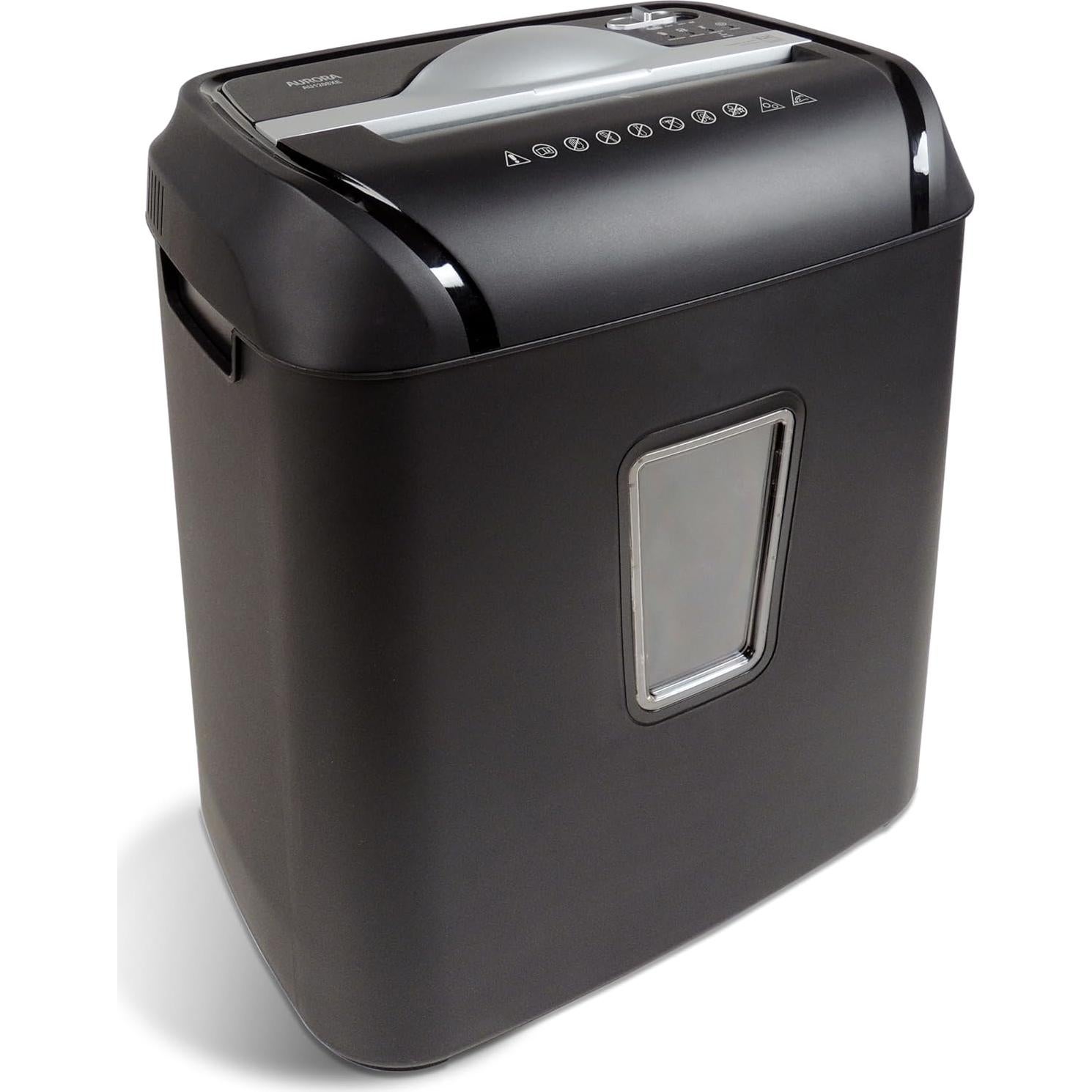 Trituradora de Papel Aurora AU1208XE Corte Cruzado 12 Hojas